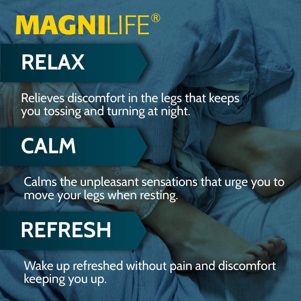 MagniLife Relaxing Legs, Natural Sleep Aid and Pain Reliever, Calms