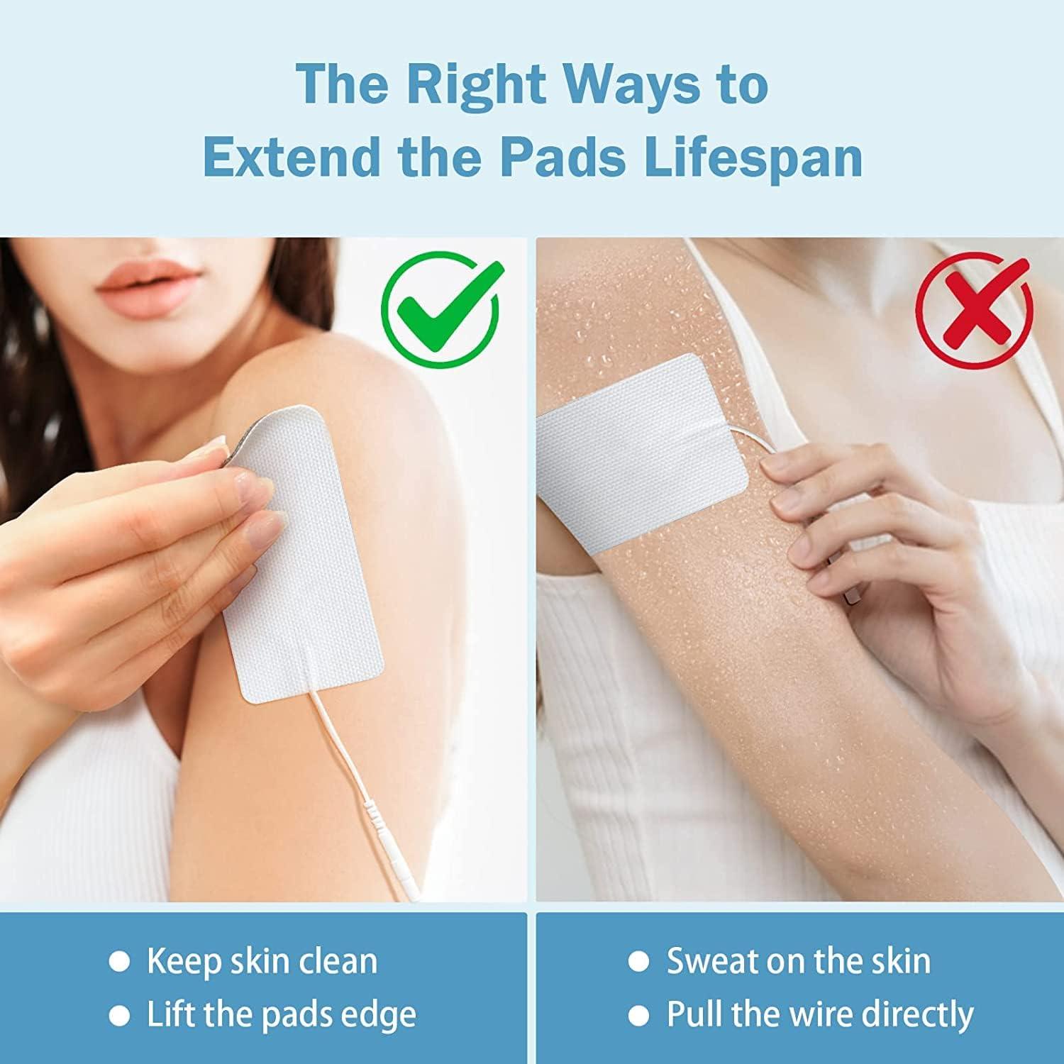 Electrotherapy Tens Long-Life Pads