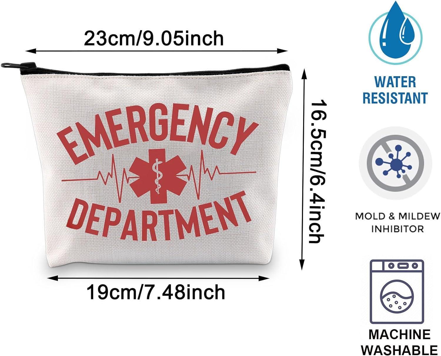 Nurse Makeup Bag Nurse Accessories ER Nurse Gift Nurse Survival Kit ICU Nurse Gift ER Nurse Gift Nurse Appreciation Makeup Bag Nurse Graduation Gift Nurse Team Gift (All My Nurse