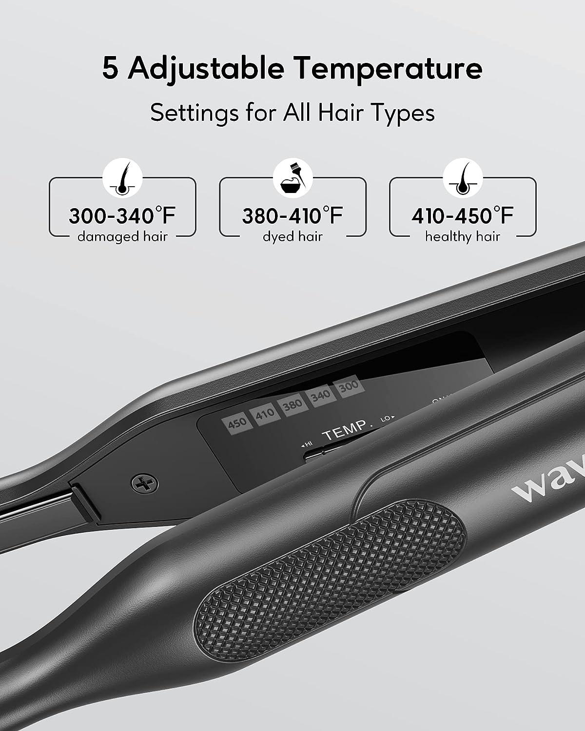 Pencil straighteners for short store hair