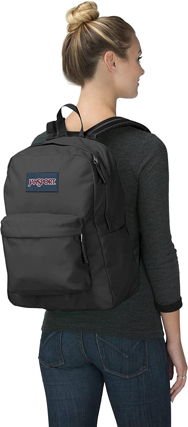 JanSport SuperBreak One Zaino 26L Rosso + Astuccio Medium Accessory Pouch 0.8L Rosso - Set Scuola E Ufficio - 3