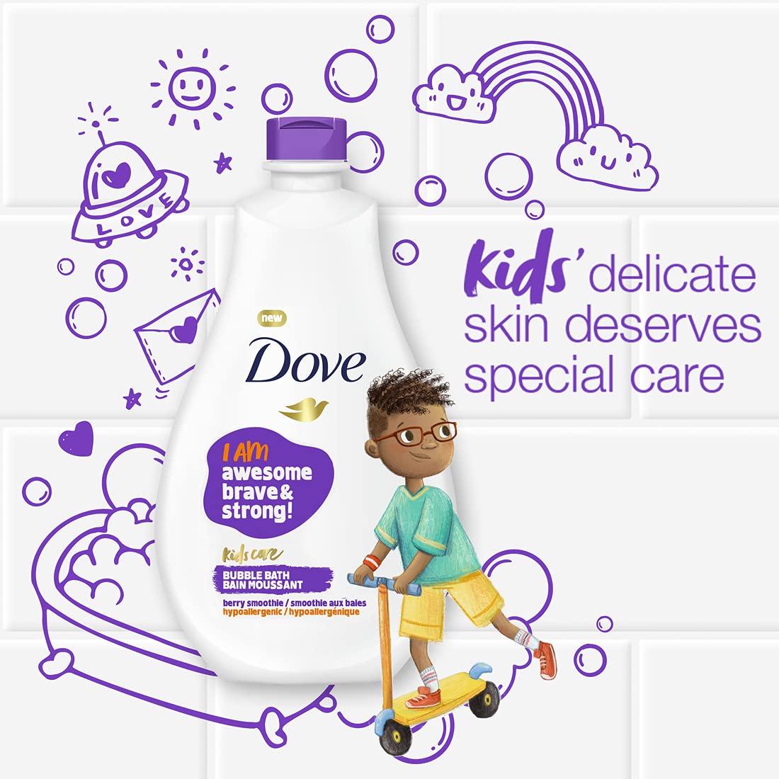Dove Kids Berry Smoothie Foaming Body Wash 13.5 Fl Oz Pack of 4