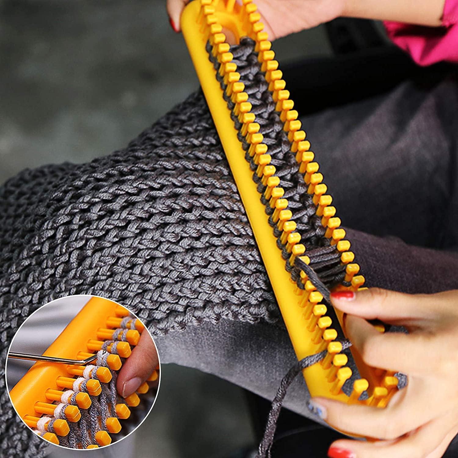Katech Rectangle Knitting Looms 47 cm Long Green Plastic Weaving