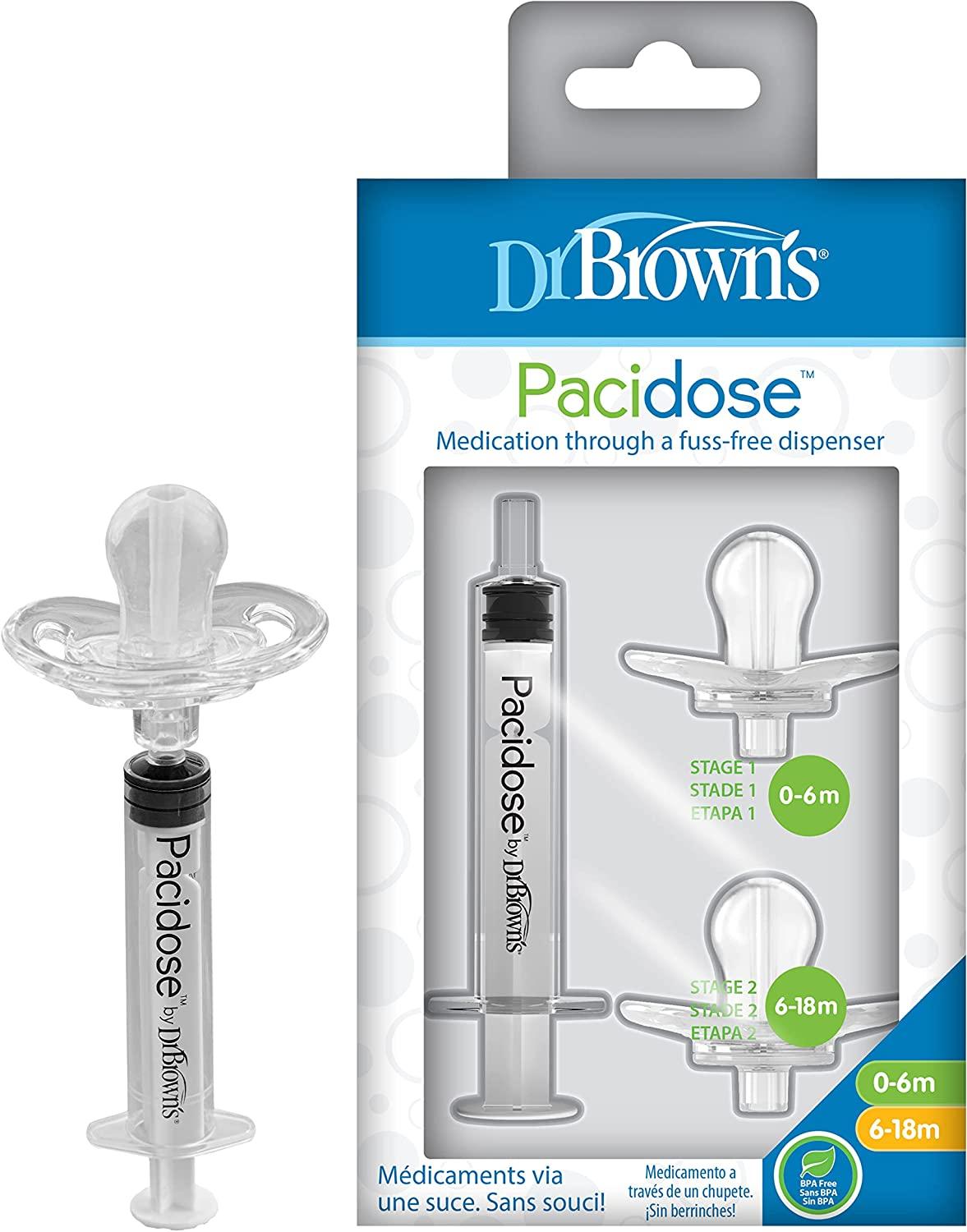 Dr. Brown's Pacidose Pacifier & Liquid Medicine Dispenser with Oral