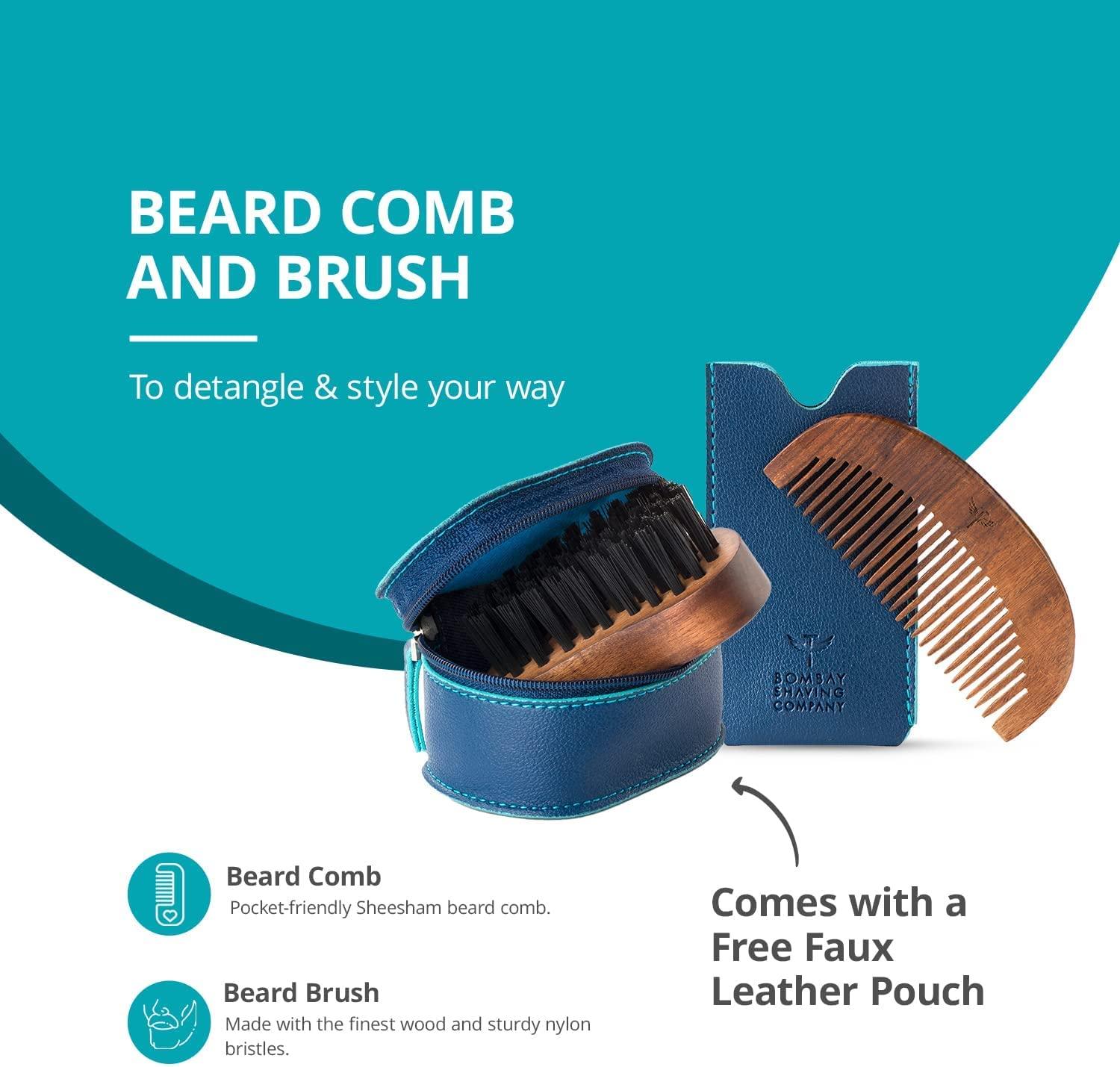 Bombay Shaving Company 6in1 Beard Grooming Kit for Men Face and