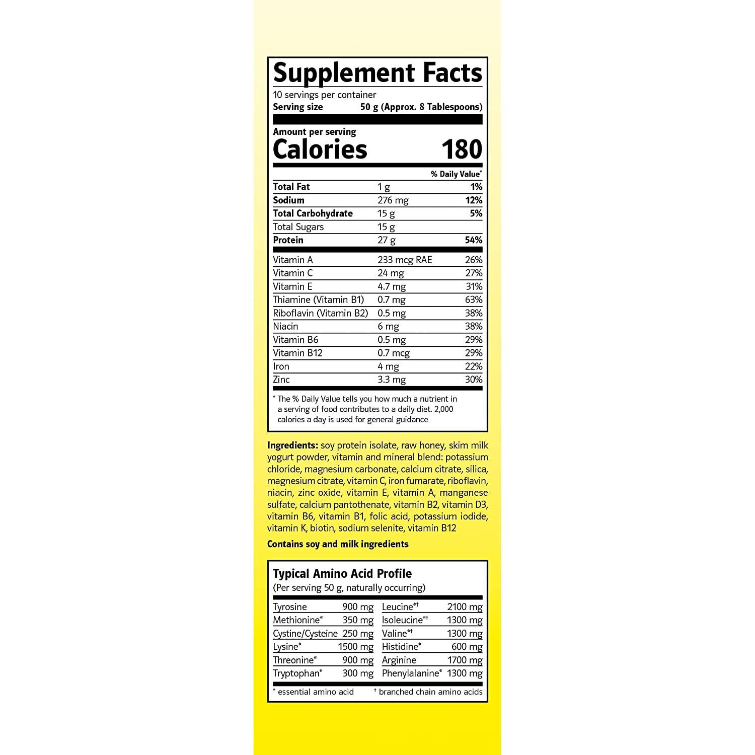 Almased Meal Replacement Shake LowGlycemic High Plant Base Protein Powder Nutritional Weight