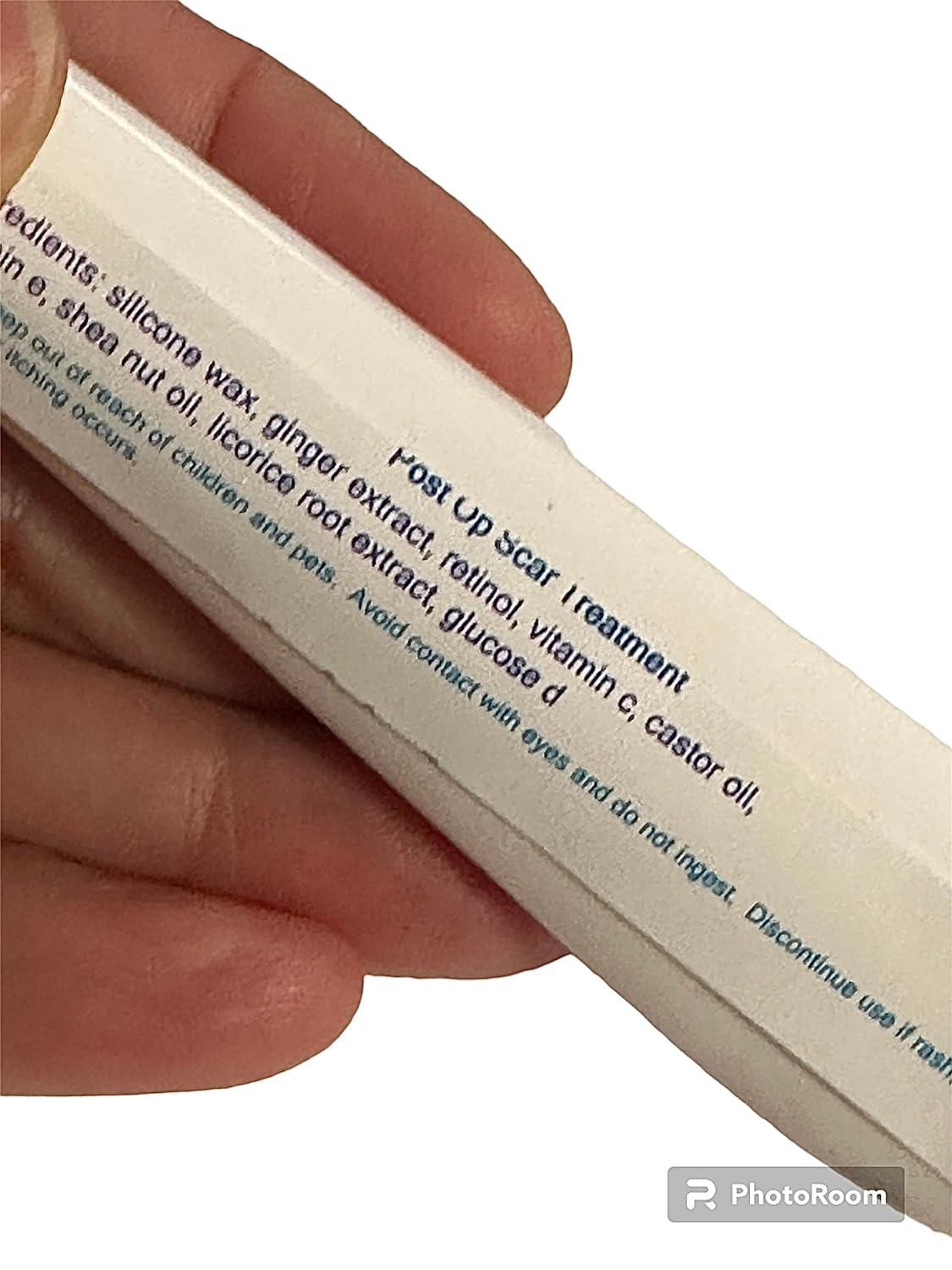 Post Op All Natural Silicone Based Scar Ointement Rollerball Applicator Day and Night Use Diva Stuff