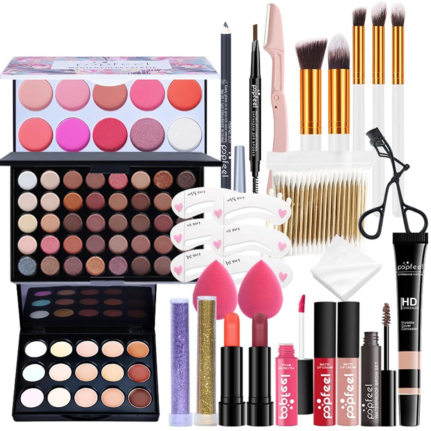 FantasyDay Multifunctional Cosmetics Gift Set - All-in-One Makeup