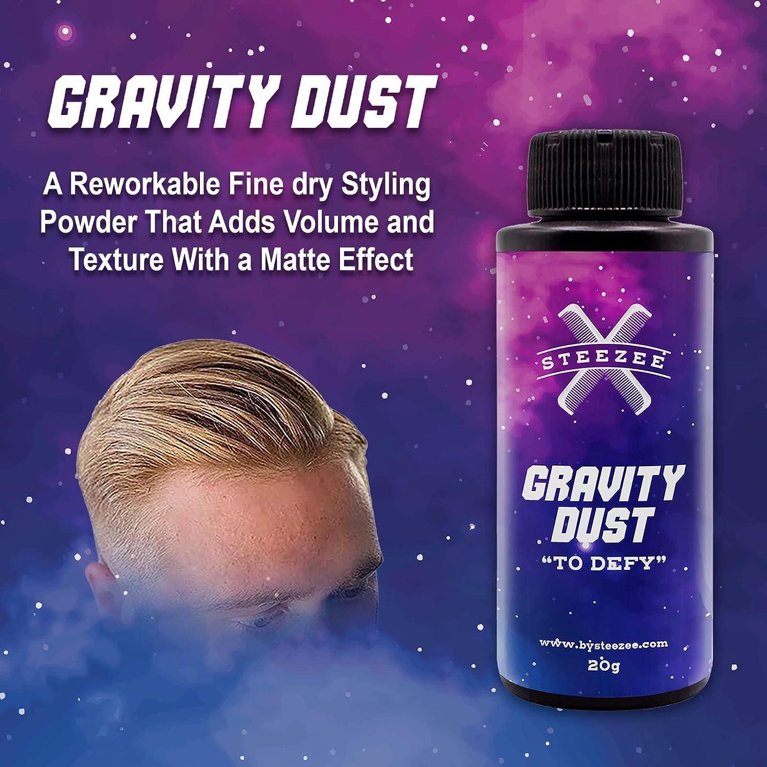 Steezee Gravity Dust Hair Styling Powder Volumizing Matte Finish for