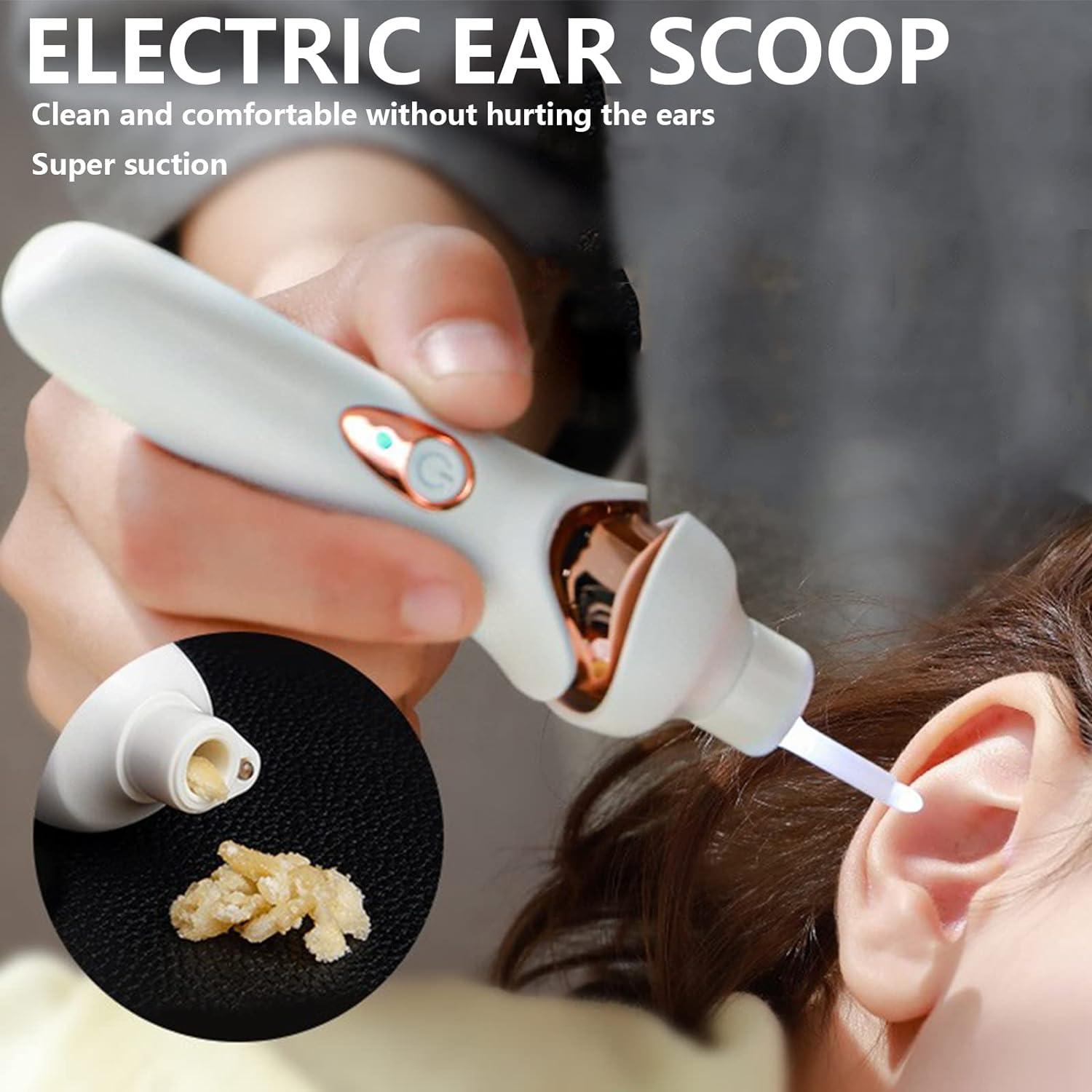 Ear Vacuum Ear Wax Vacuum Ear Suction Vacuum for Adults Spiral Ear