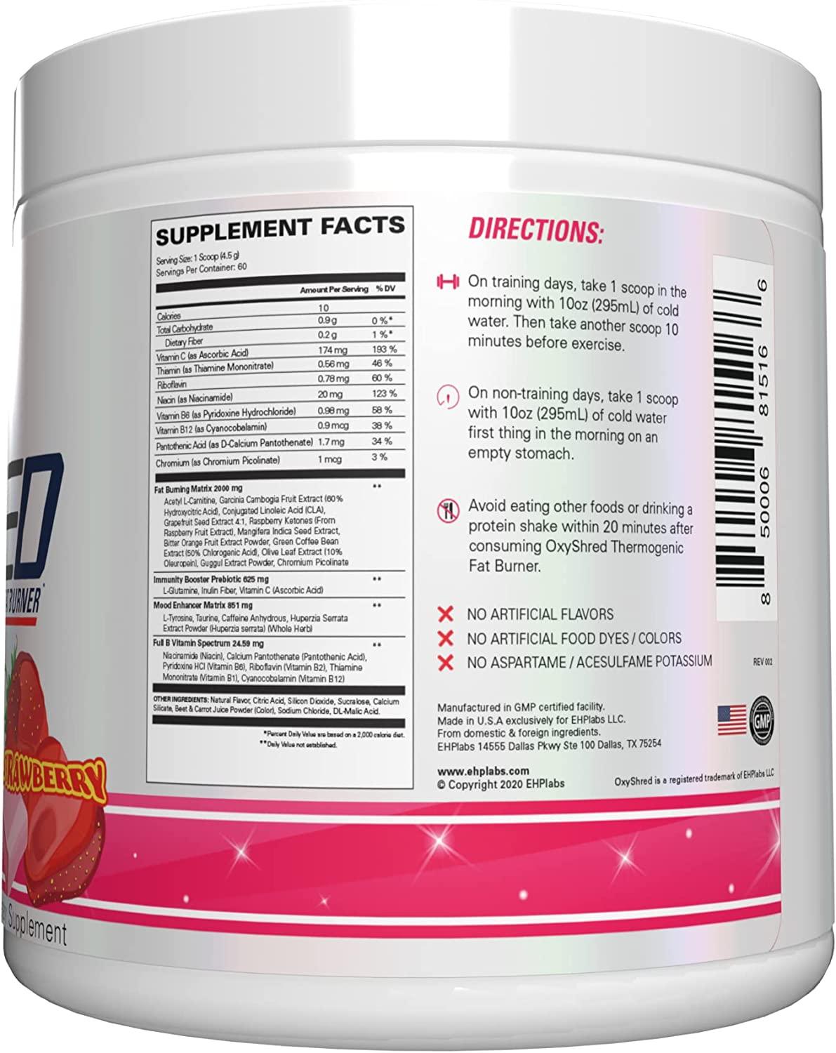 Oxyshred Pre Workout EOUA Blog