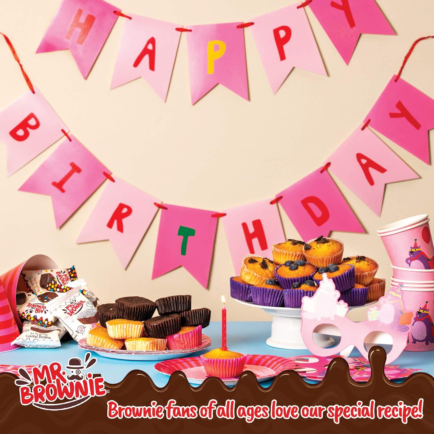 Mr. Brownie Chocolate Brownies 8 Individually Wrapped Brownie Bites