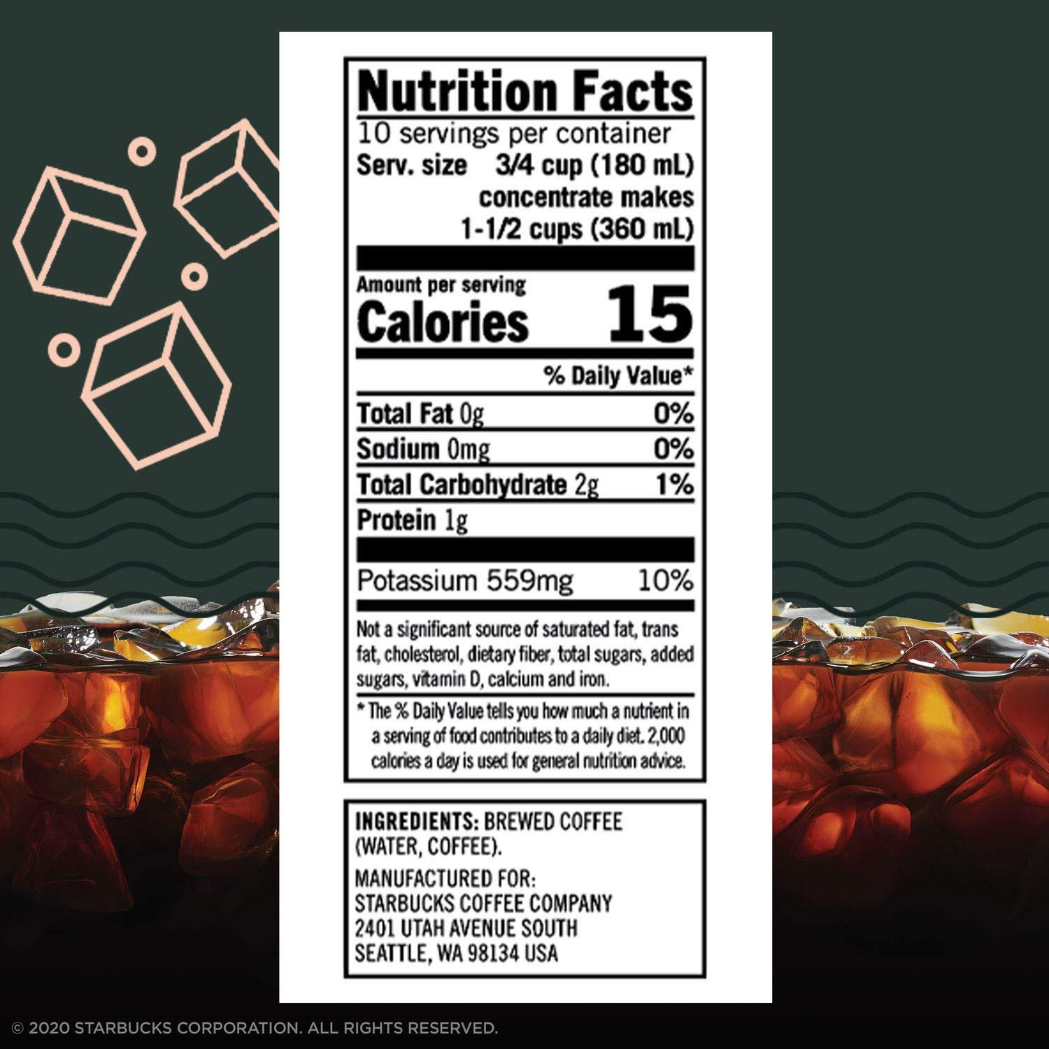 Starbucks Cold Brew Concentrate, Signature Black, 32 FL OZ