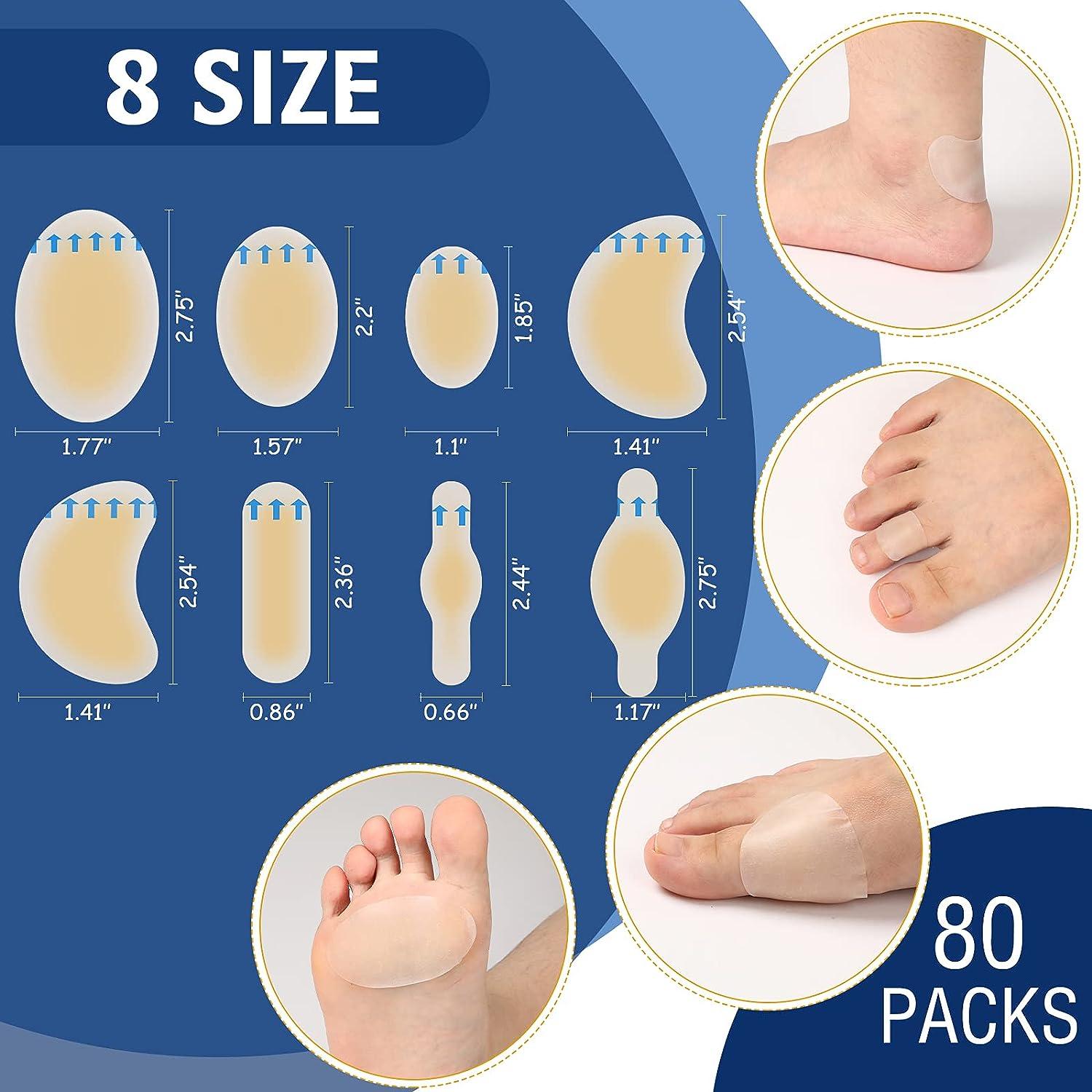 Blister Plasters Gel Blister Pads Cushion Bandages Invisible - Temu