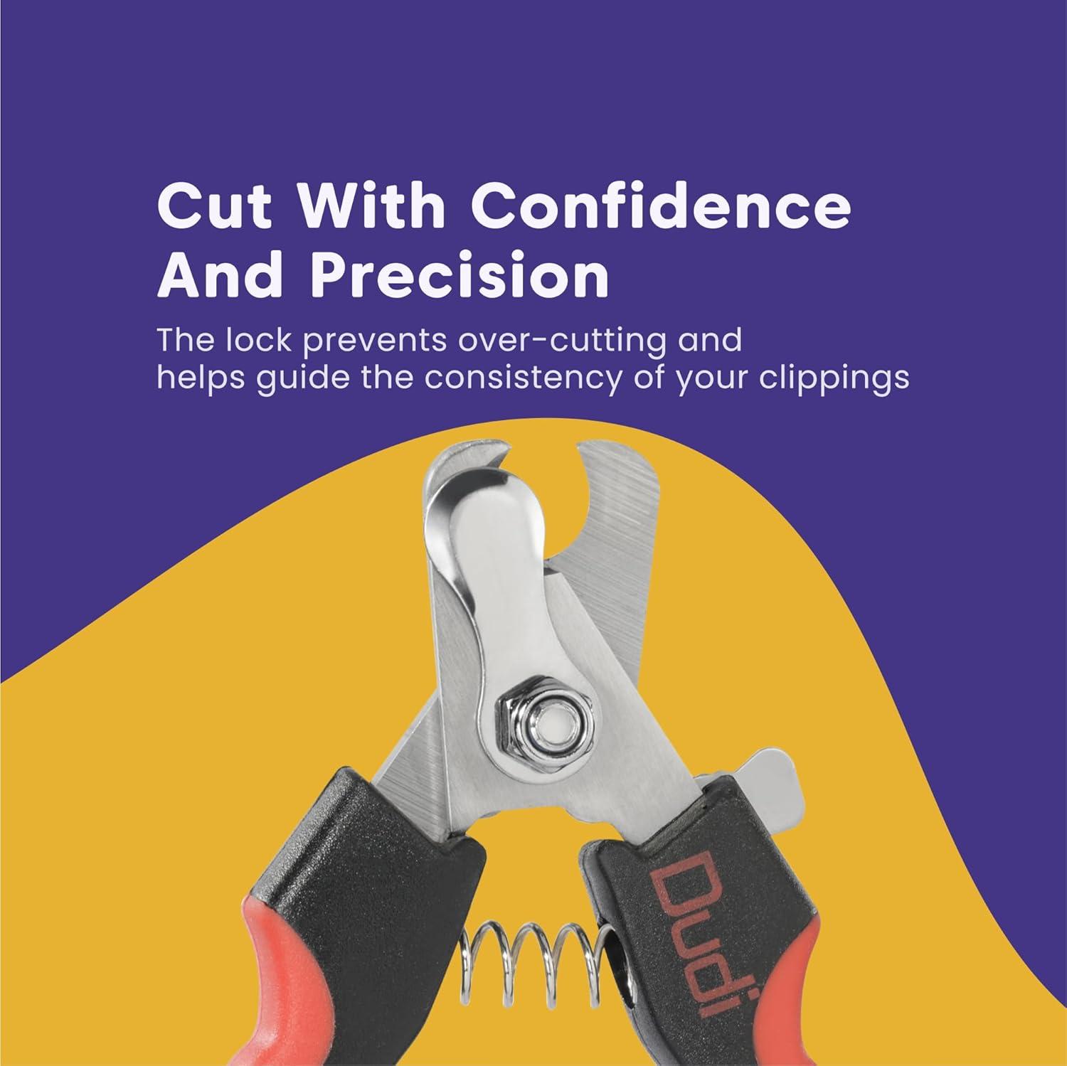 Dudi Pet Claw Scissors for Dogs Cats Rabbits & Guinea Pigs - Safe Nail ...