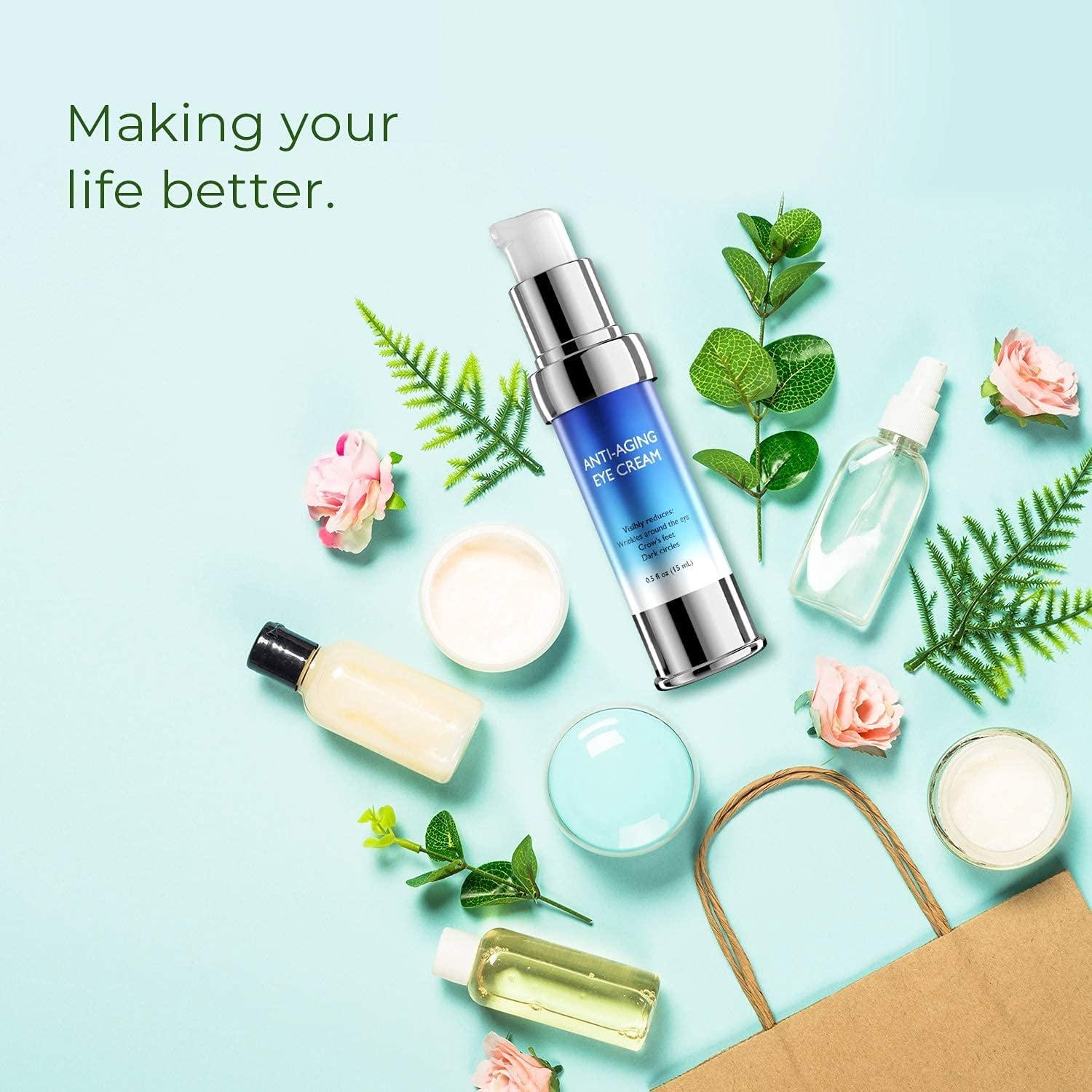 AntiAging Rapid Reduction Eye Cream, Instantly Reduces Wrinkles, Under