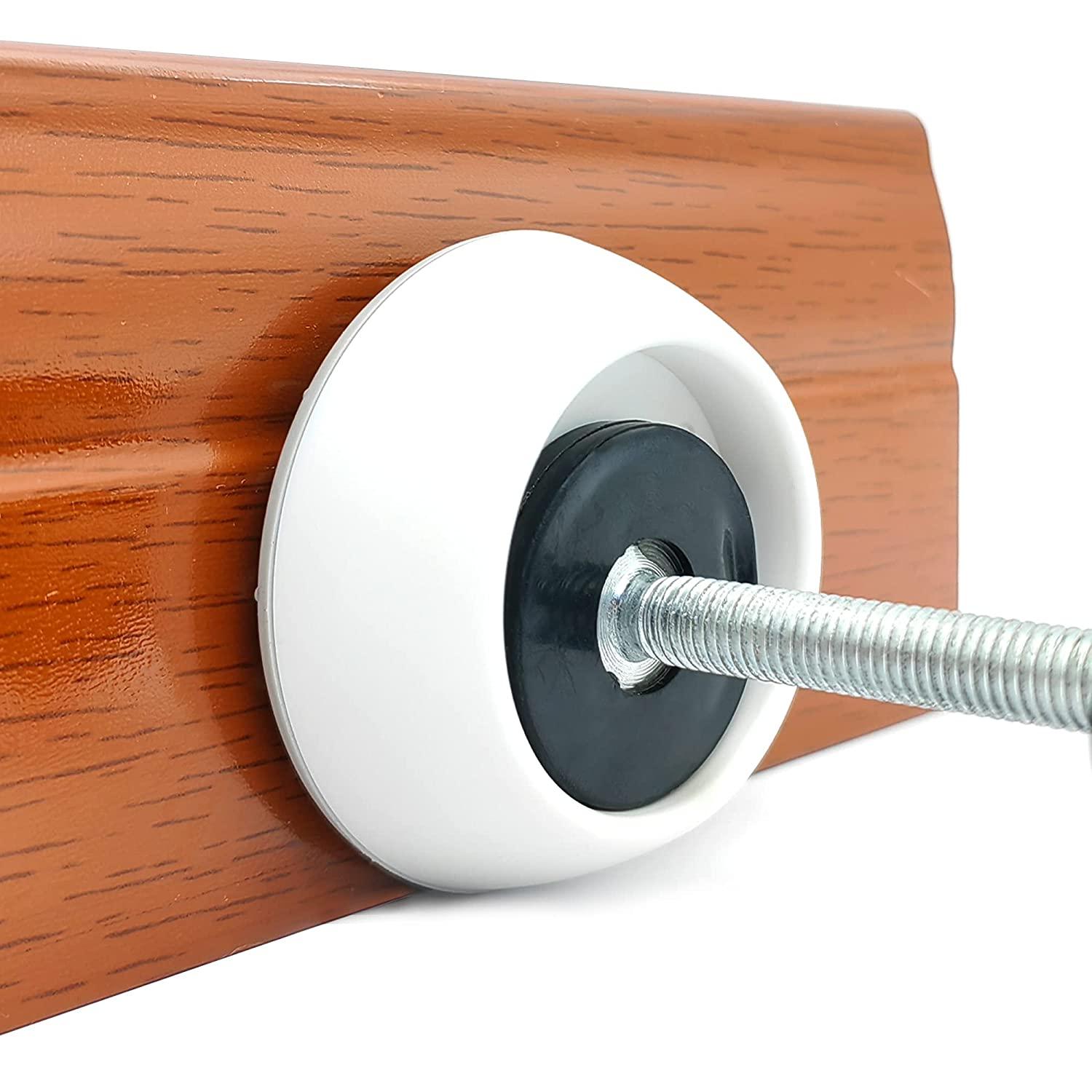 4 Pack Baby Gates Wall Cups, Safety Wall Bumpers Guard Fit for Bottom of Gates, Doorway, Stairs