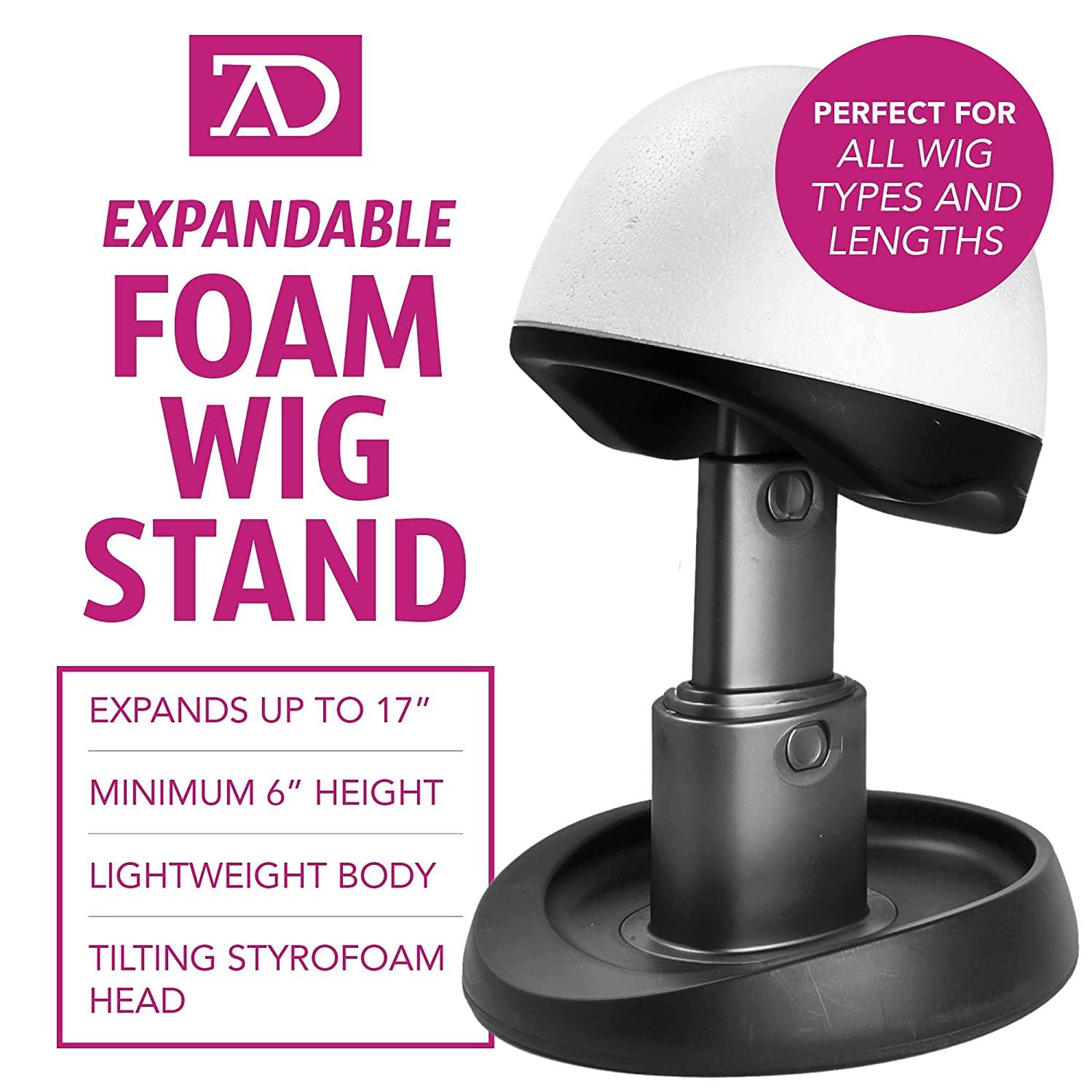 The Perfect Wig Stand Alternative! Wash, Dry, Style & Store
