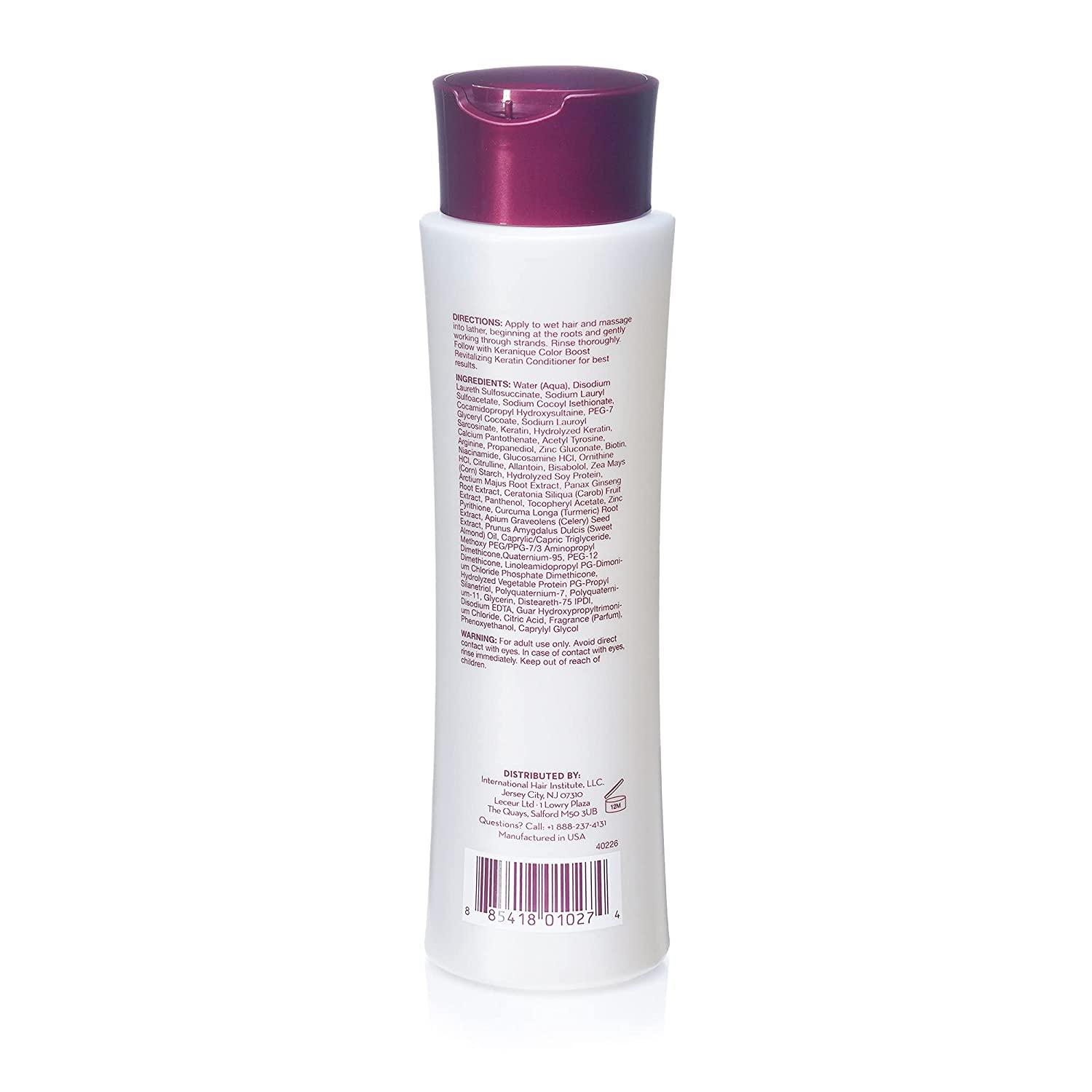 Keranique Color Boost Hair Growth Stimulating Shampoo with Keratin