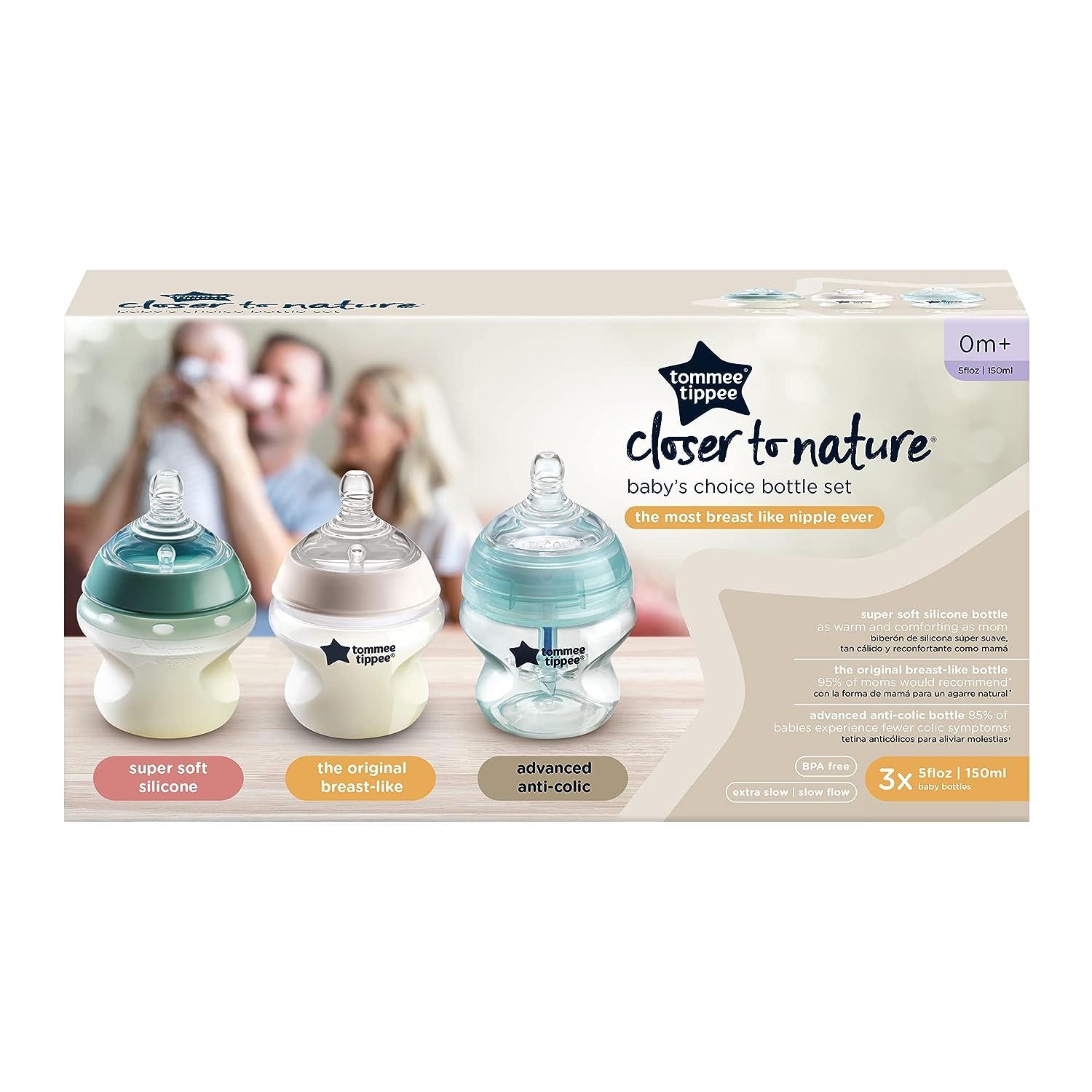 Tommee Tippee Closer To Nature Bottles 0M+