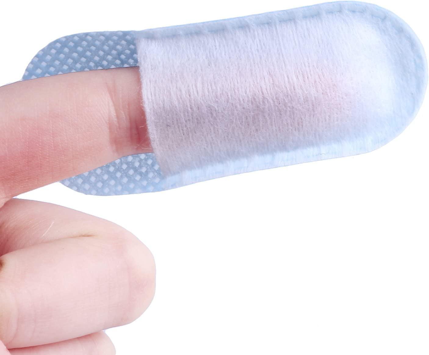 Mint Flavor Finger Teeth Wipes Disposable Brush Ups,Pack of 100,Dark