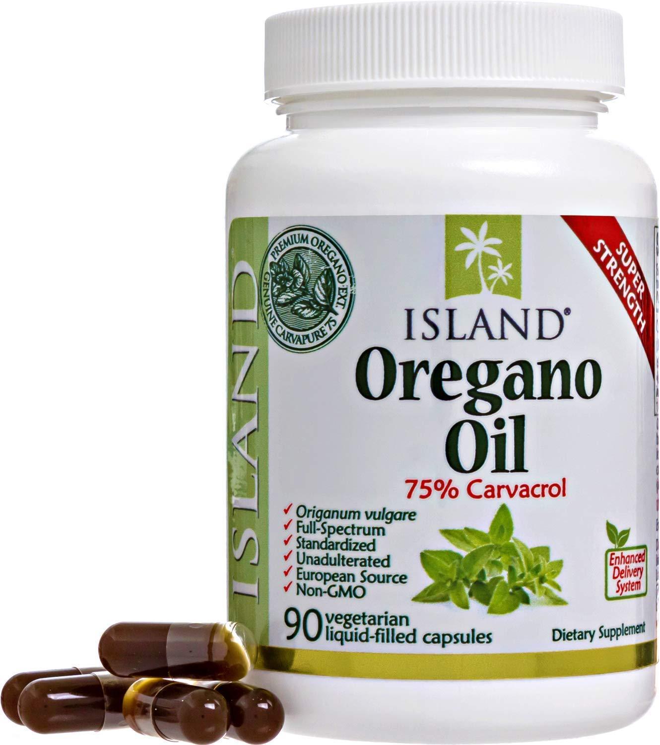 SuperStrength Oregano Oil Capsules 100 Grown in Spain 90 Liquid