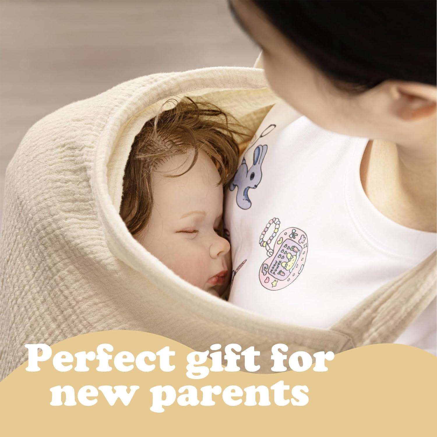 Breastfeeding Cover Breast Feeding Coverall with Adjustable Strap