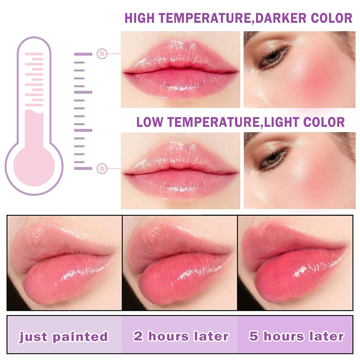 Moisturizing Clear Blush Color Changing Blush for Cheek and Lips