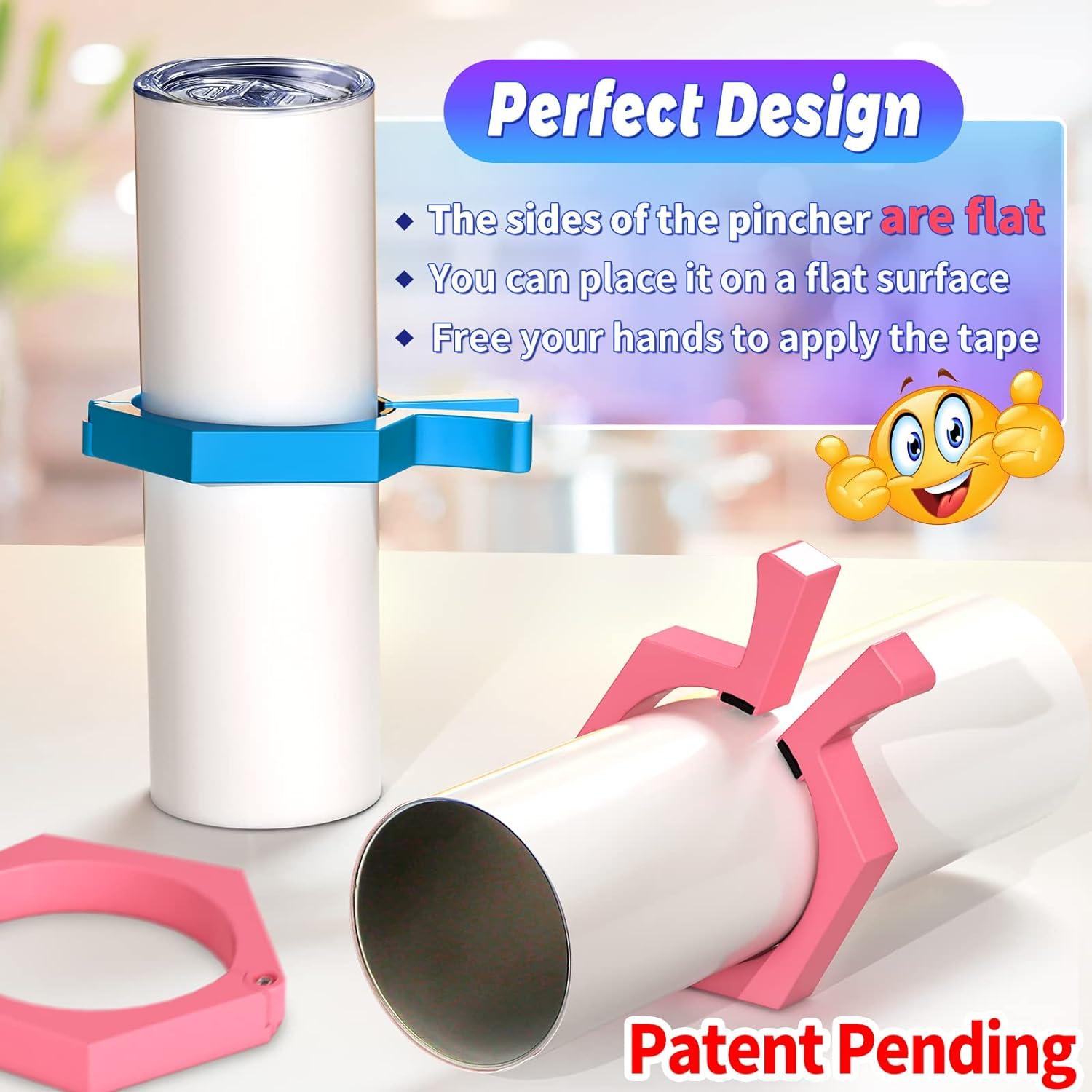 2 Pack Sublimation Tumblers Pinch SZLTZK Pincher Perfect Tool for