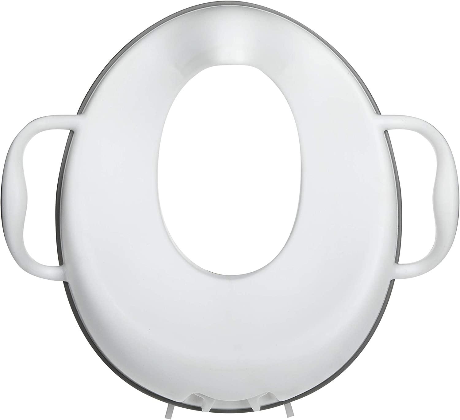 Nuby Easy Grip Safety Toilet Seat Trainer with Integrated Splash Guard