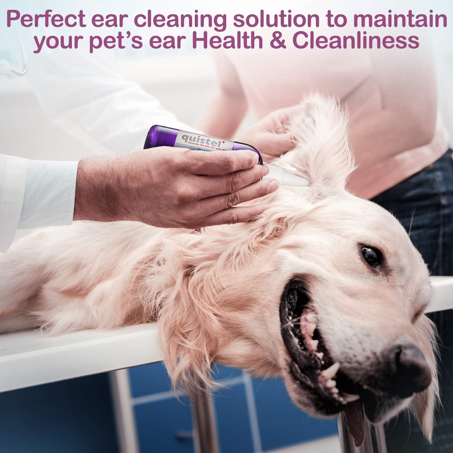Quistel Dog Ear Cleaner Solution Soothing Canaural Ear Drops Dog