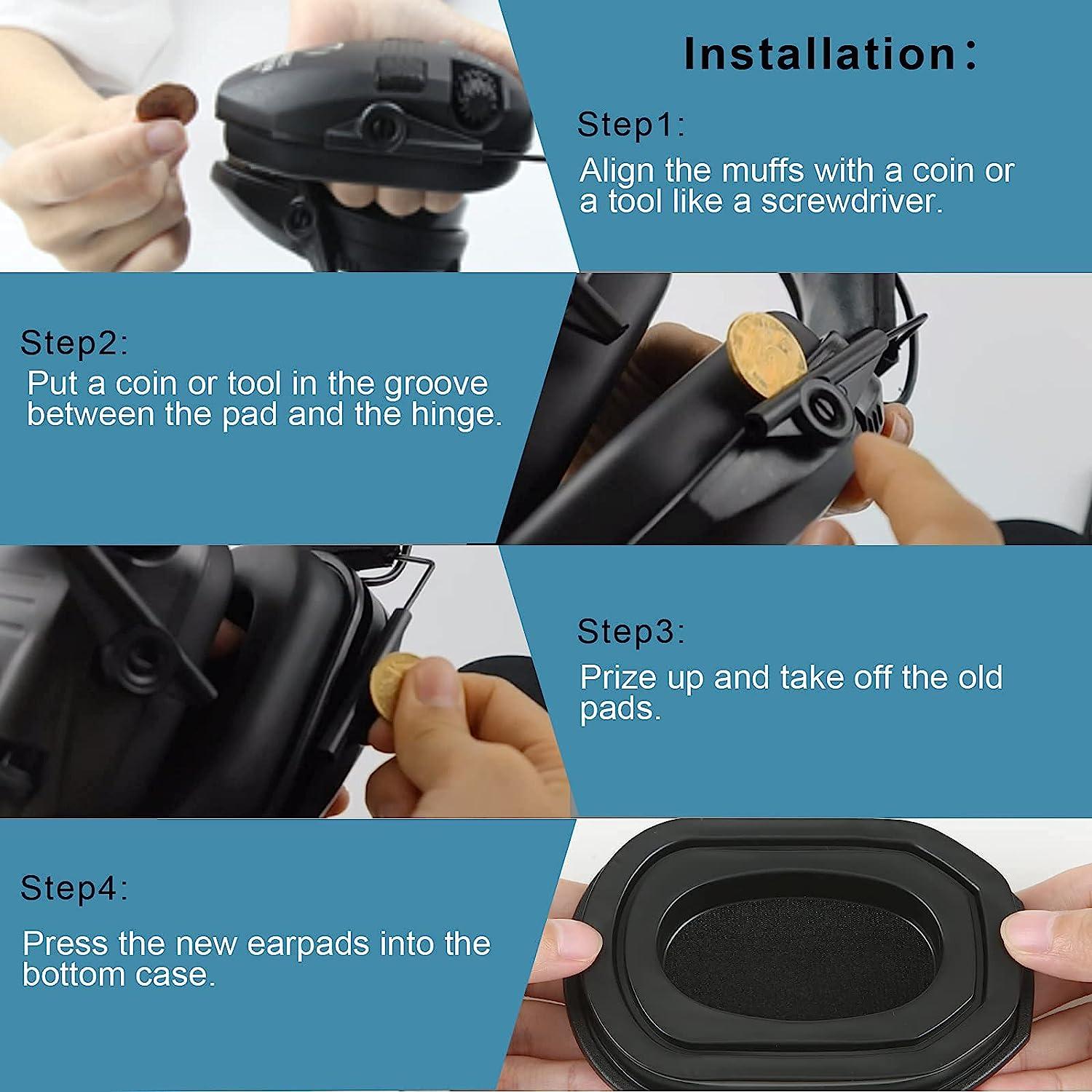 Gel ear pads for online walker razor