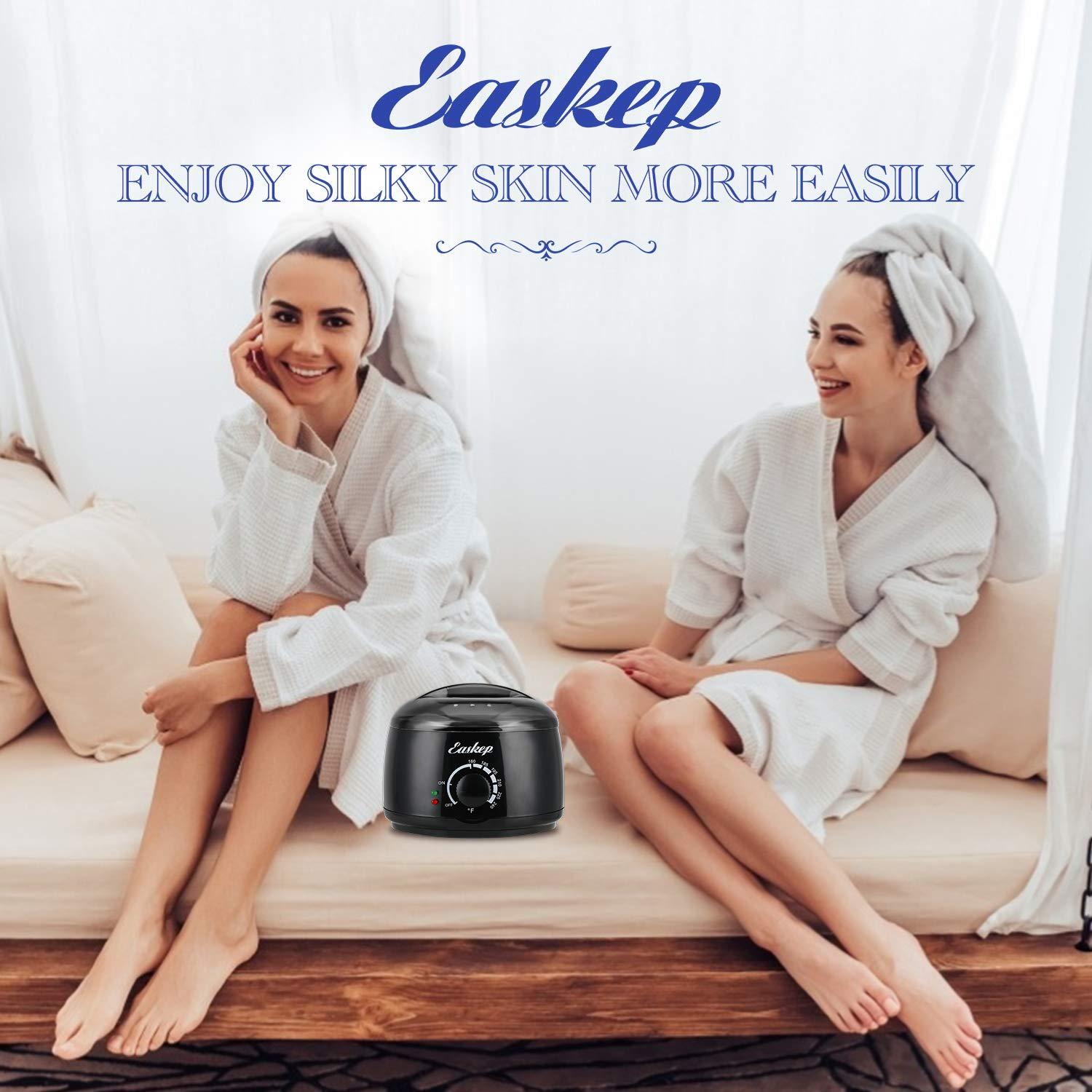 Easkep Waxing Kit, Wax Kit For Hair Reoval, 6 Adjustable Teperature - View #2