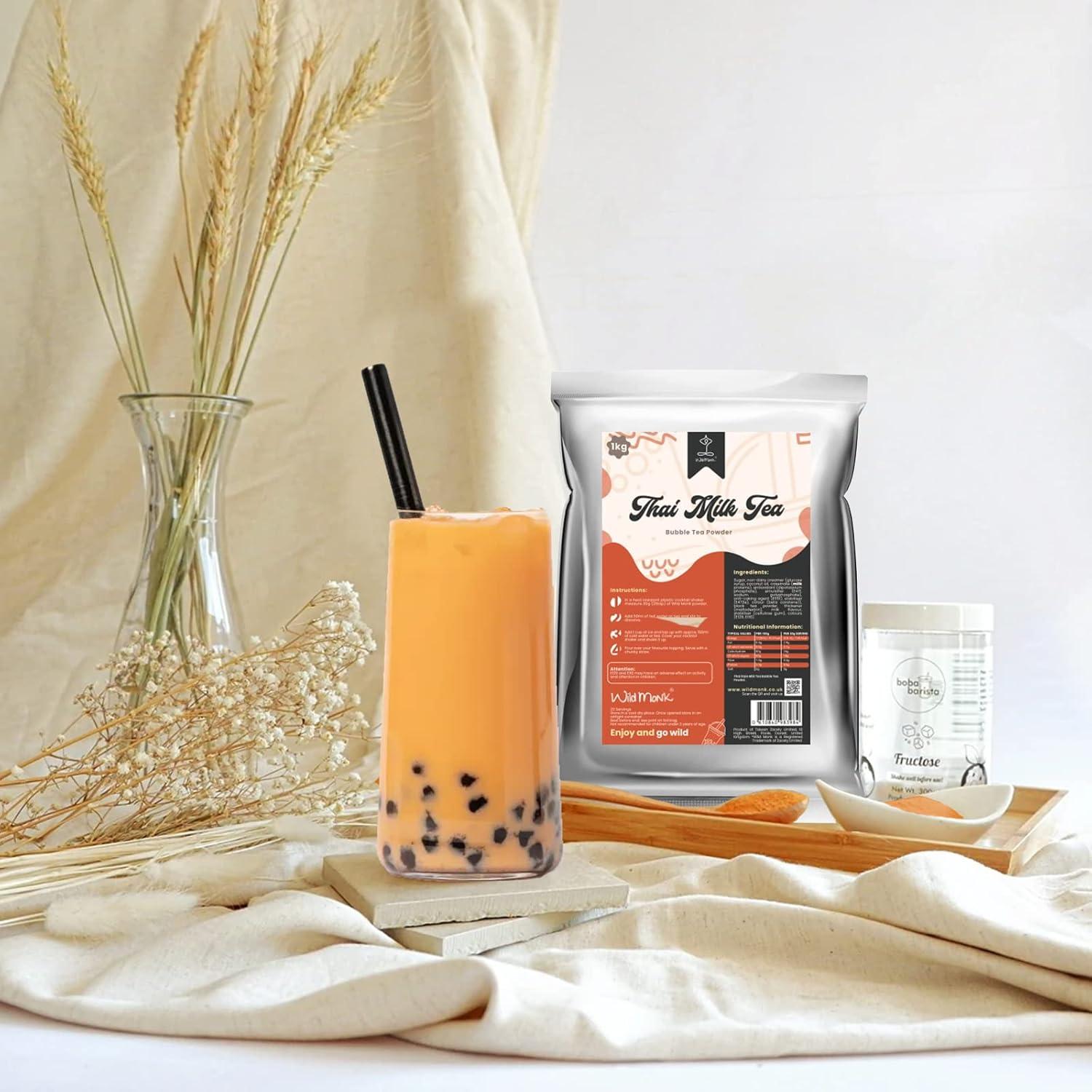 Buy Honeydew Melon Bubble Tea Powder  1 Kg , 33 Servings - Make Bubble Tea With Bubble Tea House Co Bthp 01 - View #11
