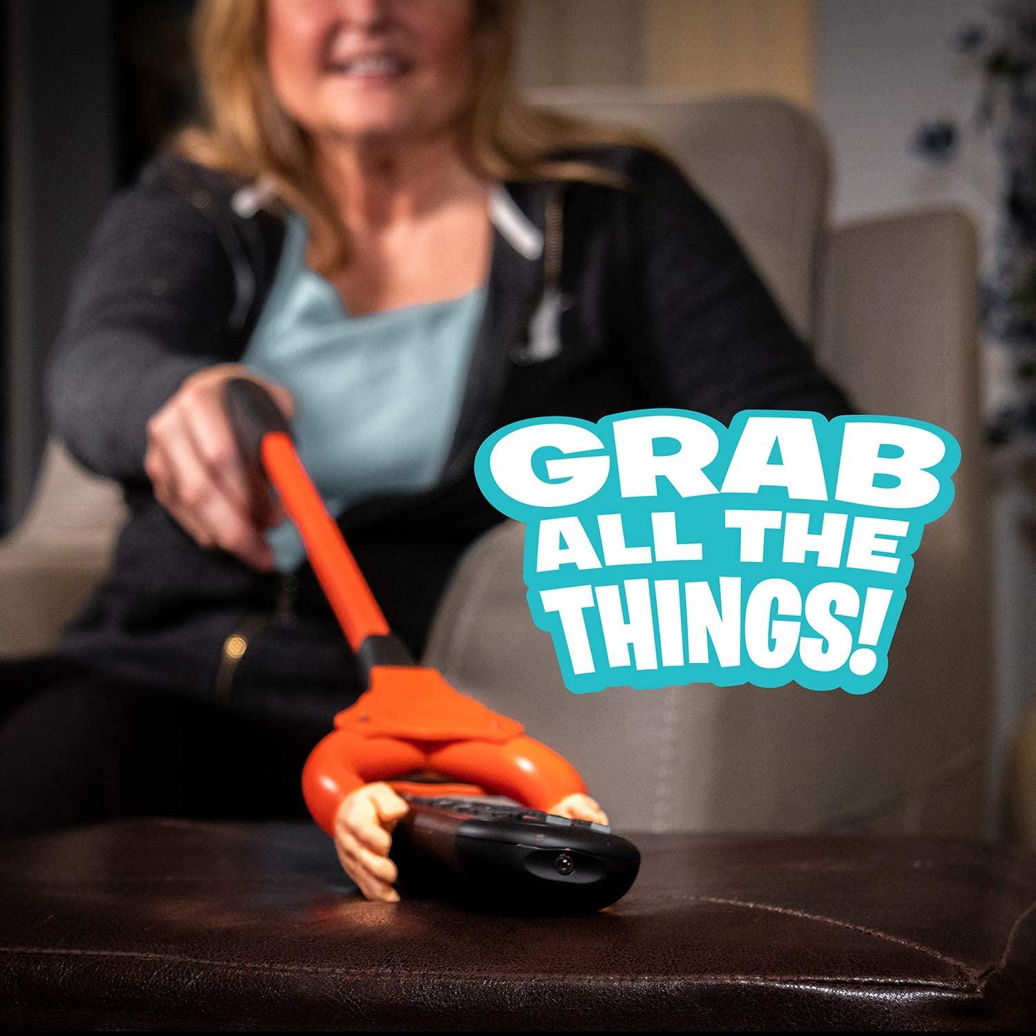 Handy Grabs Reacher Grabber Tool, 20 Inch Funny Hands That Rotate