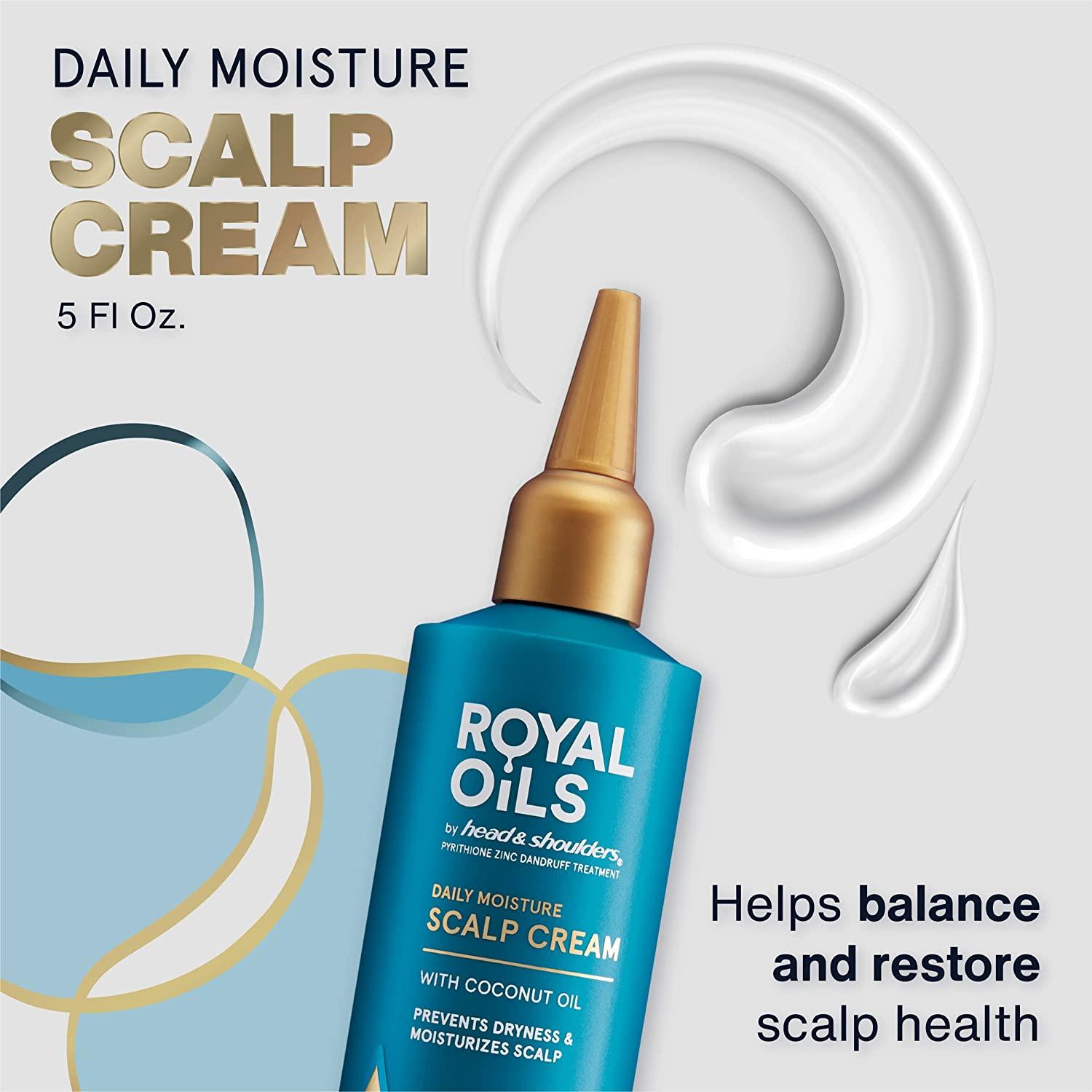 Head and Shoulders Scalp Cream Treatment, Daily Moisture, Anti Dandruff