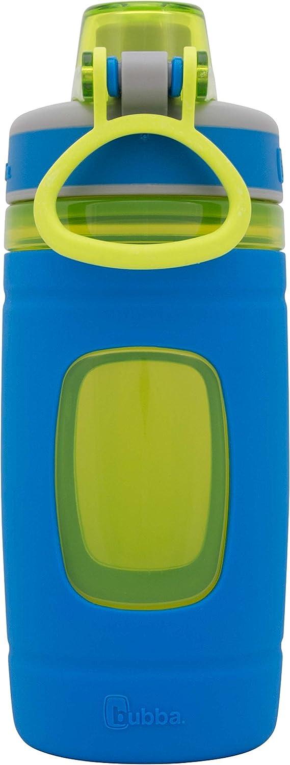 Bubba Flo Kids Water Bottle with Leak-Proof Lid, 16oz Dishwasher Safe Water  Bottle for Kids, Impact and Stain-Resistant, Coral