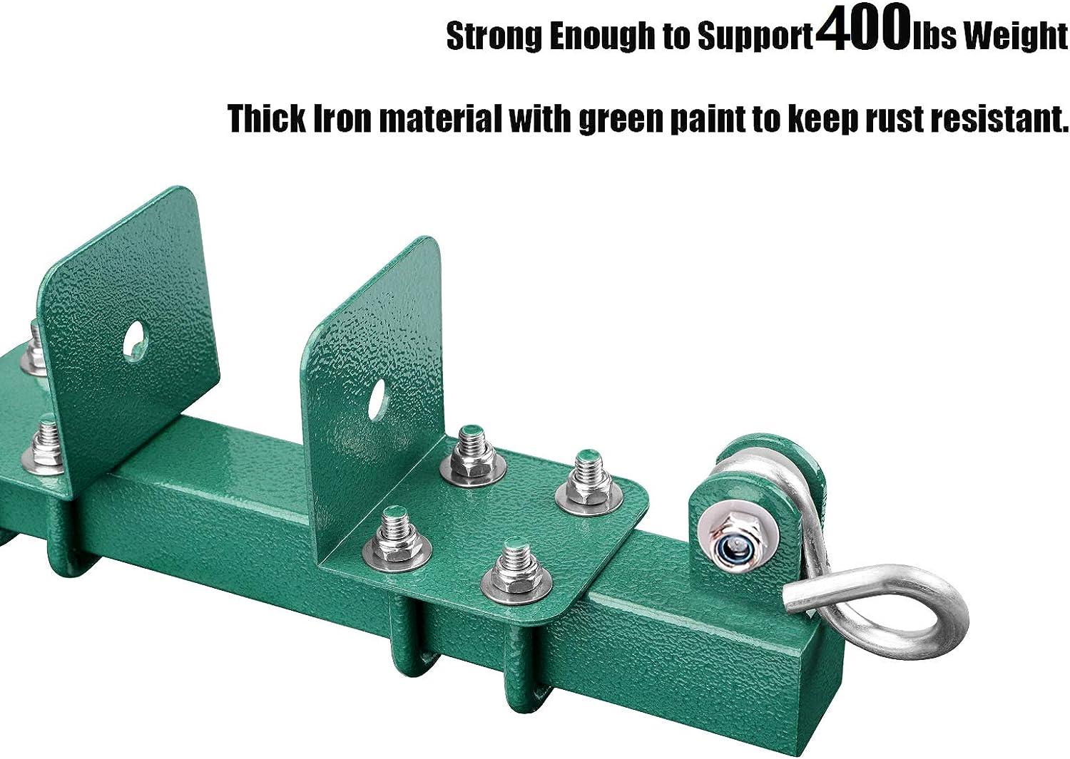 BETOOLL Glider Swing Brackets 400lbs Weight Capacity for Play Set Horse Glider Swing Sets