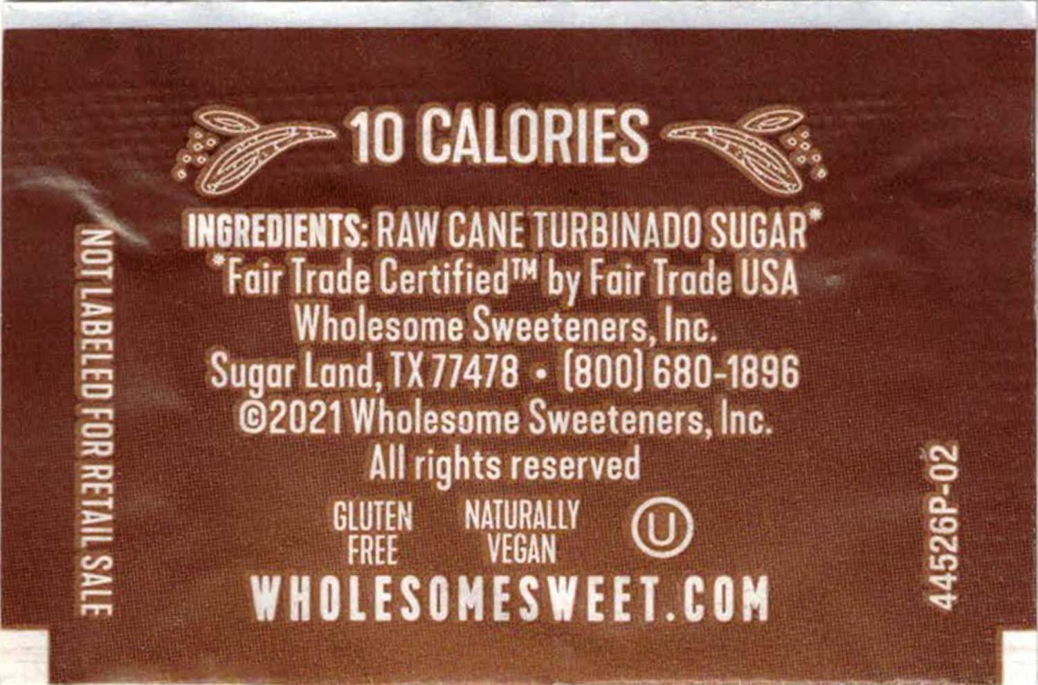 Wholesome Sugar Packet Variety Organic Cane Natural Raw Turbinado Organic Stevia Zero Calorie