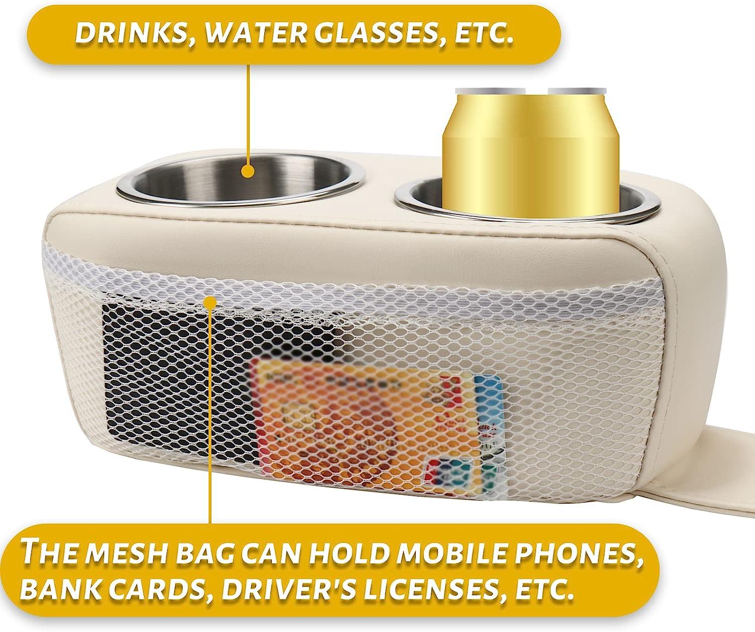 Marinexplore Pontoon Cup Holder,Pontoon Double Drink Holder,Portable