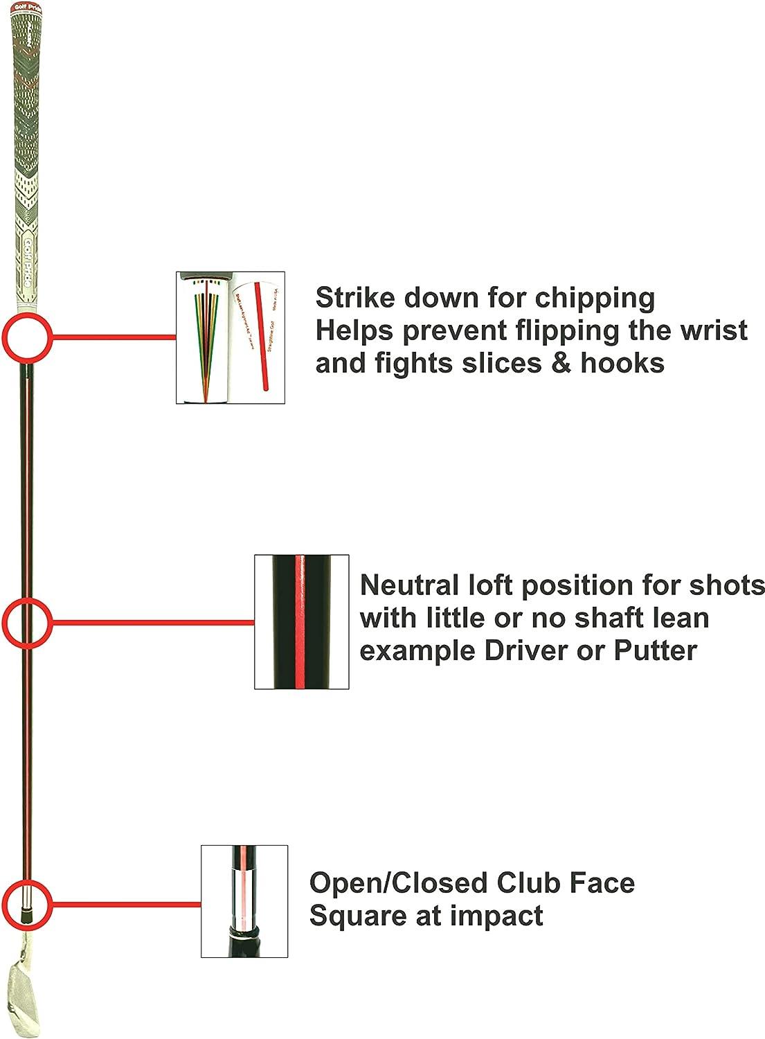 Shaft Lean Alignment Aid USGA Approved Golf Swing Trainer Aid, Golf