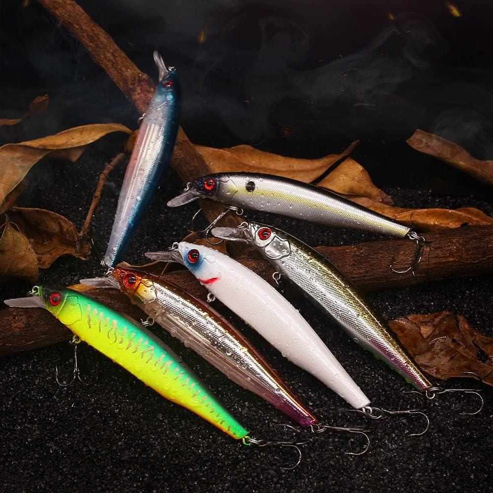Lure Bait 5cm/4.2g Minnow Rock Imitation Hard Bait Fishing Gear For Both  Saltwater And Freshwater