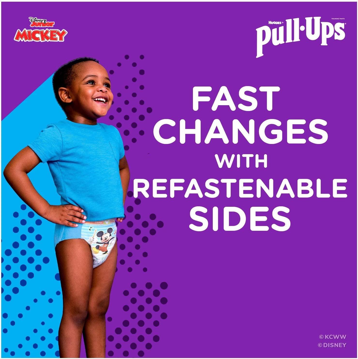 Pull-Ups Girls' Potty Training Pants, 2T-3T (16-34 lbs), 74 Count