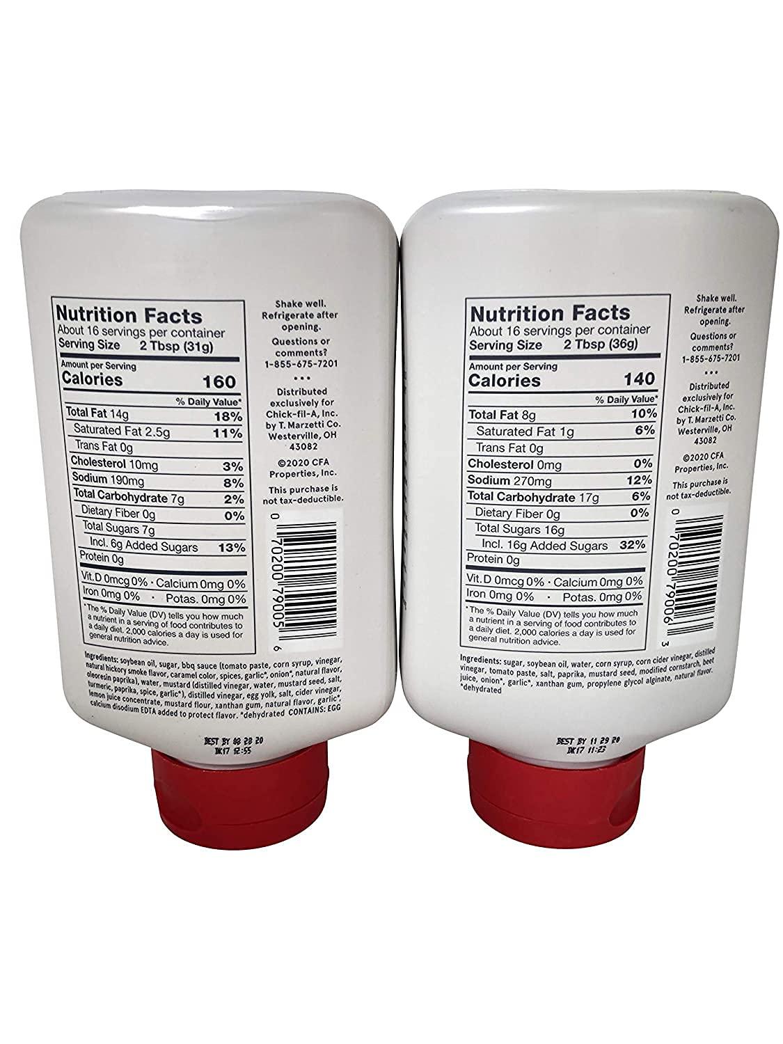 Original and Polynesian Chick fil A Sauce 16 oz bottle, limited item