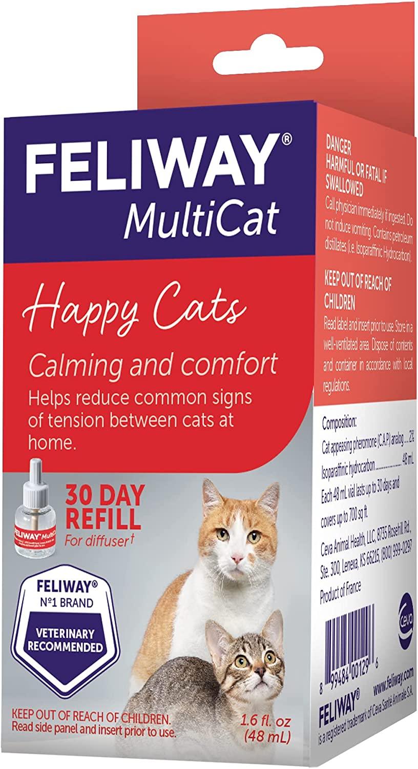 Feliway Multicat Happy Cats Calming Diffuser Refill