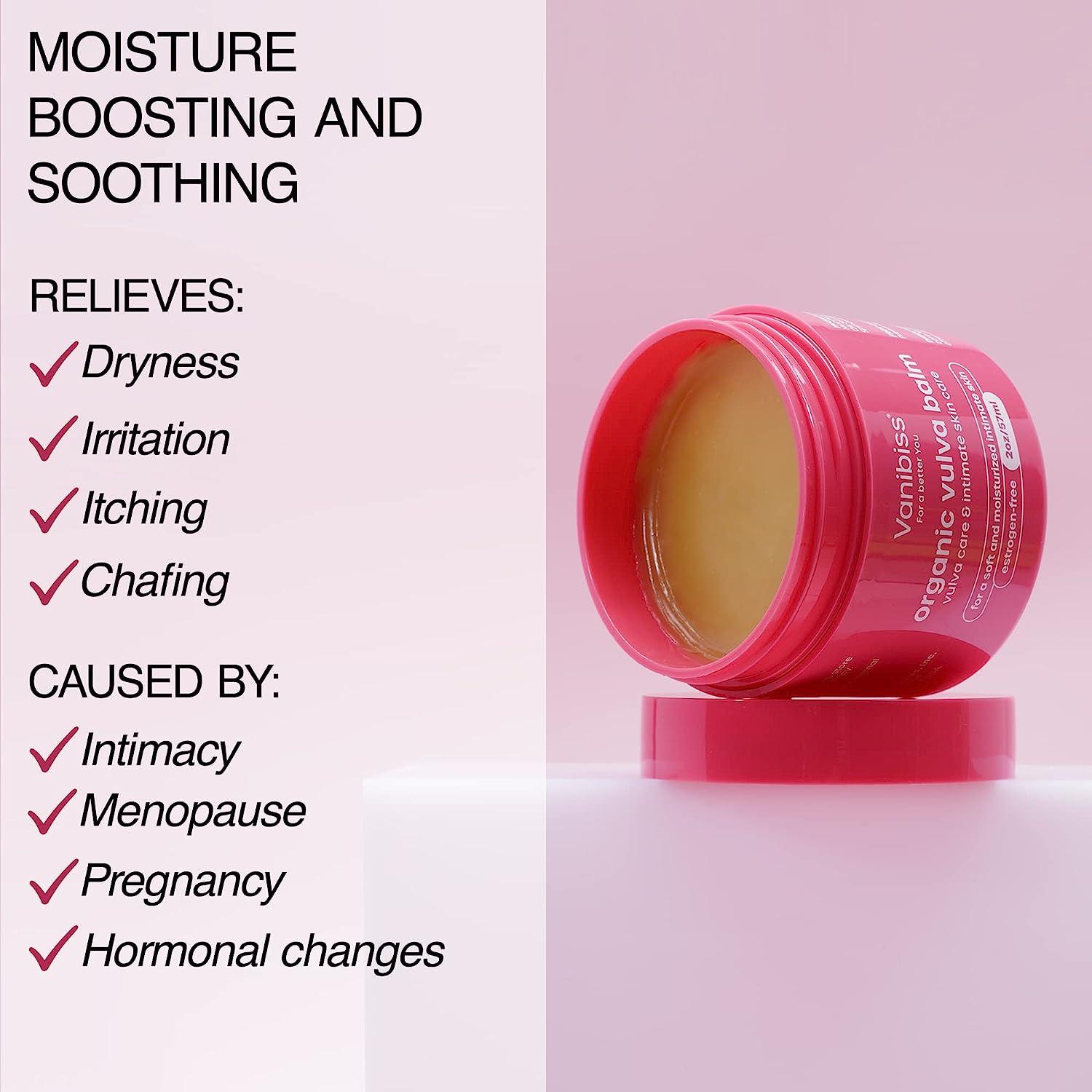 Vanibiss Organic Vulva Balm Vaginal Moisturizer for Dryness