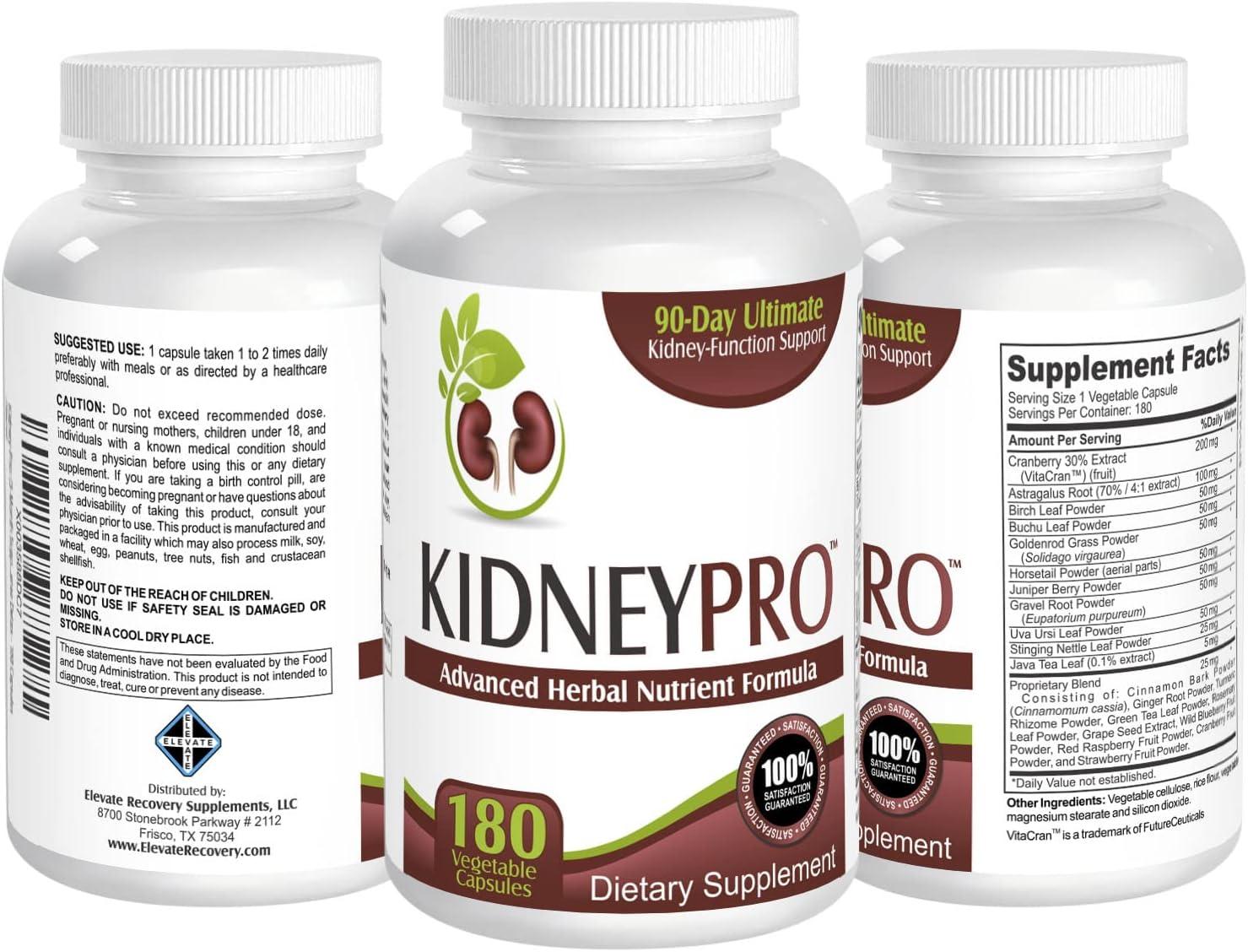 KidneyPro 21in1 Kidney Health Supplement (3Month Supply) Total