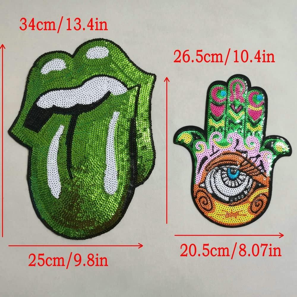  Sequin Patch Clothing DIY Beaded Patch for Sewing