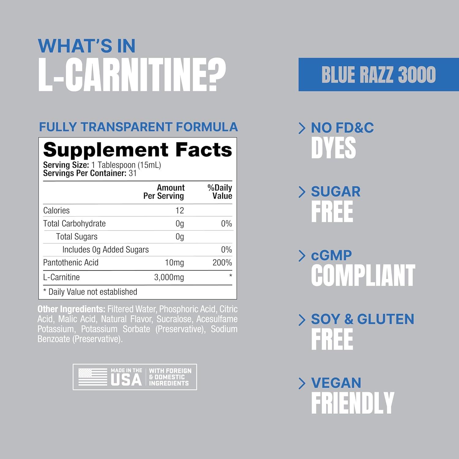 l carnitine green tea capsule Pro Supps L-Carnitine 3000 - Premium Fat Burner & Energy Booster | Buy Now  with Express International Delivery