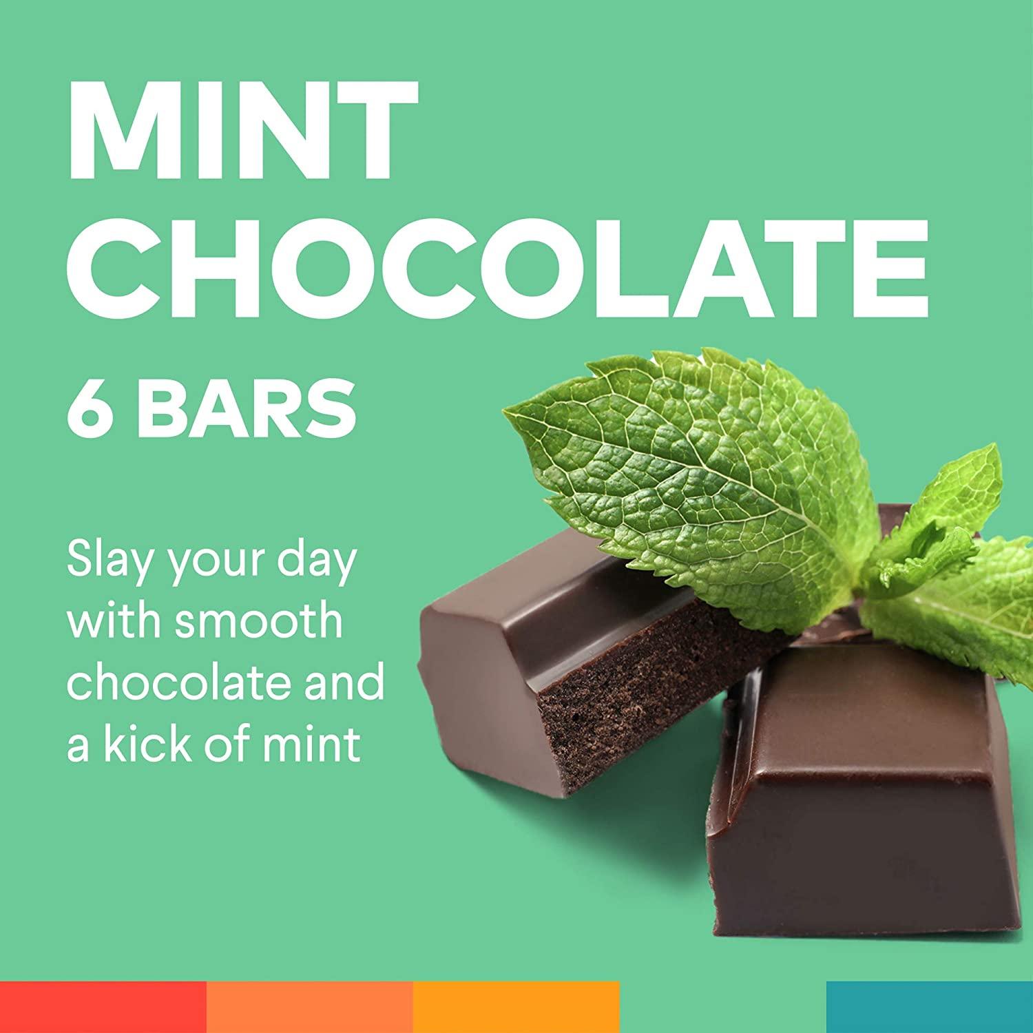 R.E.D.D. Bar, Vegan Protein Bar, Low Sugar & GlutenFree, Mint